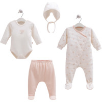 Set 4 items, series TINY ORGANIC GIRL