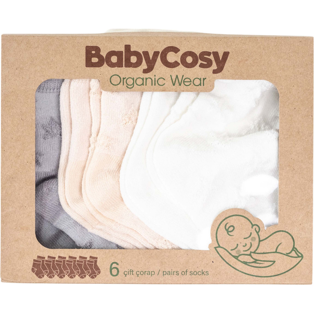 Socks set 6 pairs (pack of 3 sets)