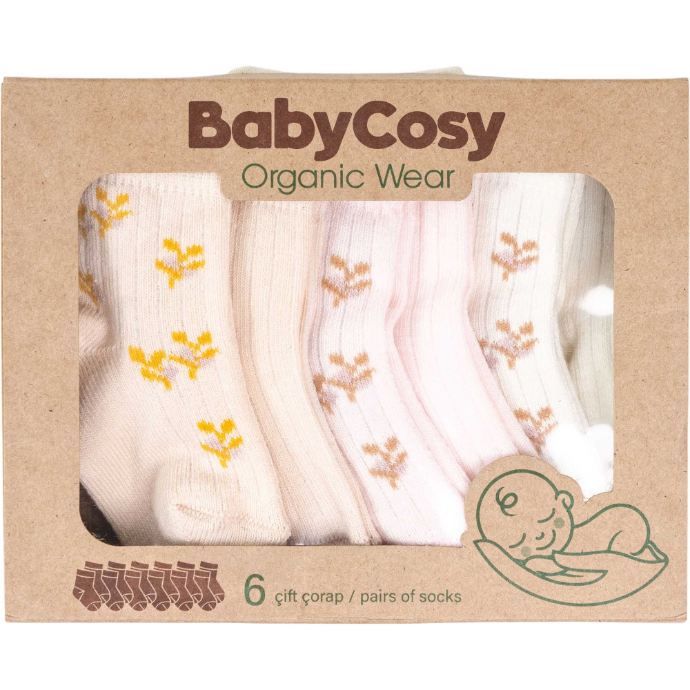 Socks set 6 pairs (pack of 3 sets)