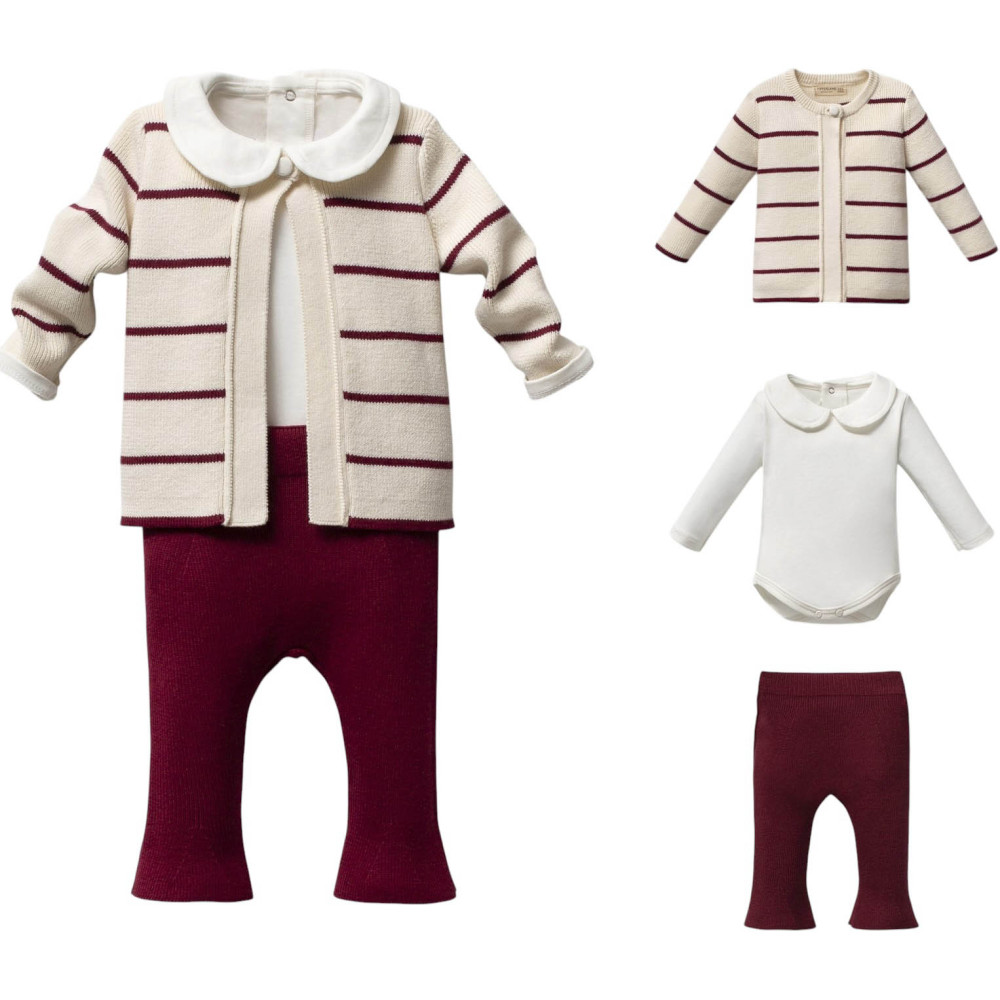 Set sweater+body+pants
