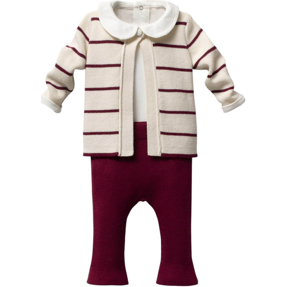 Set sweater+body+pants