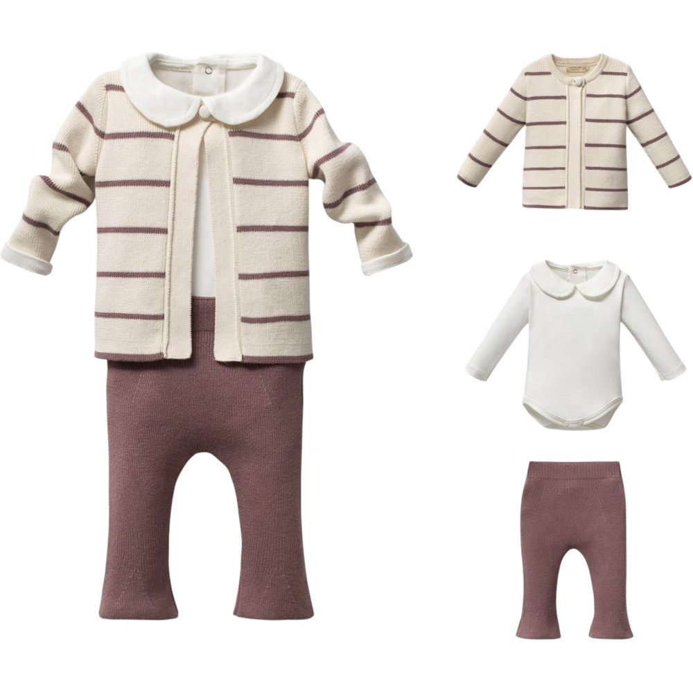 Set sweater+body+pants