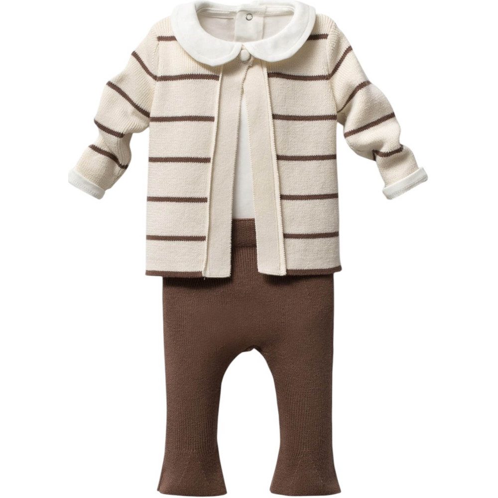 Set sweater+body+pants