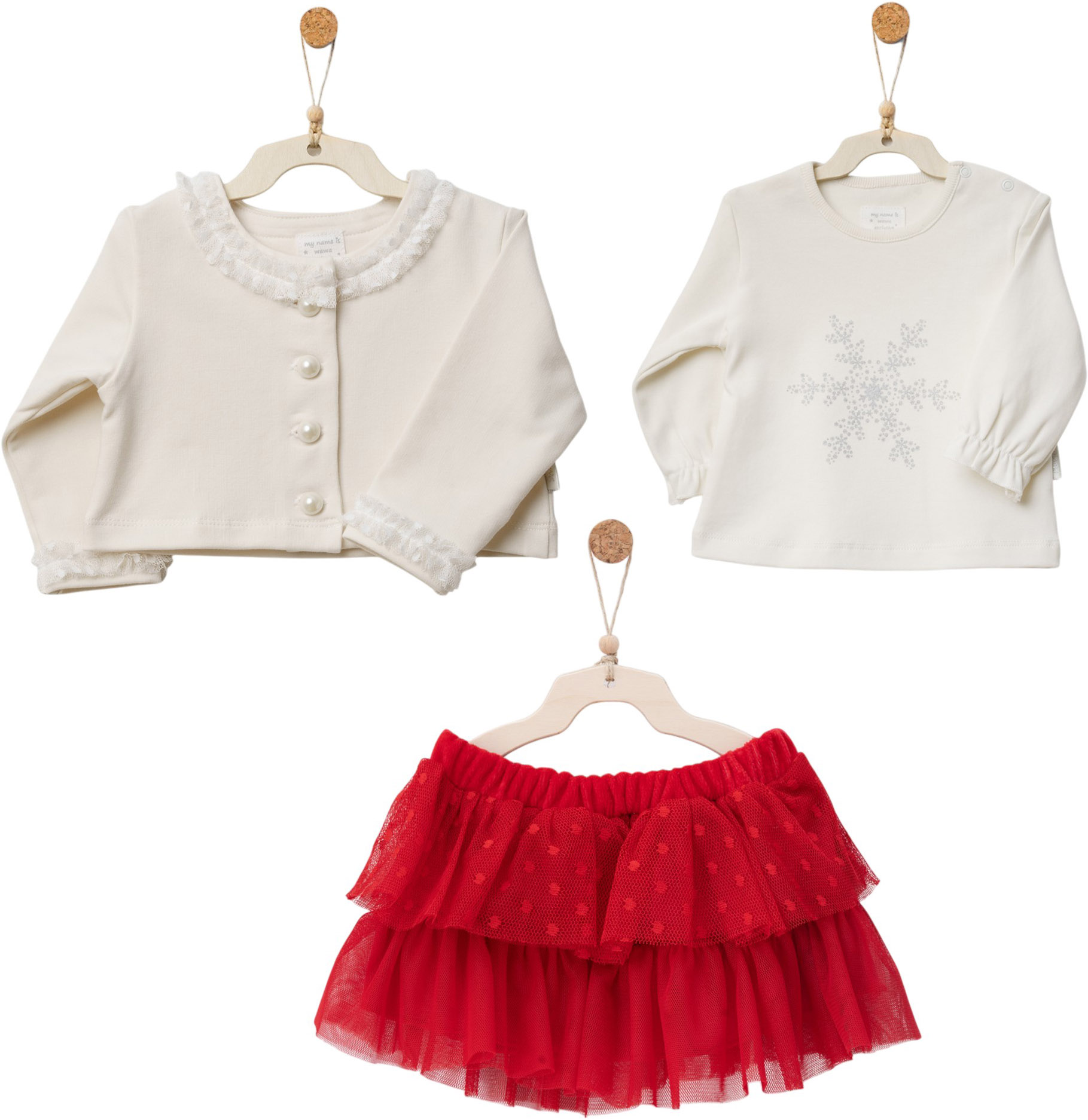 Set sweater+sweater+skirt, series HAPPY NEW YEAR Set sweater+sweater+skirt, series HAPPY NEW YEAR