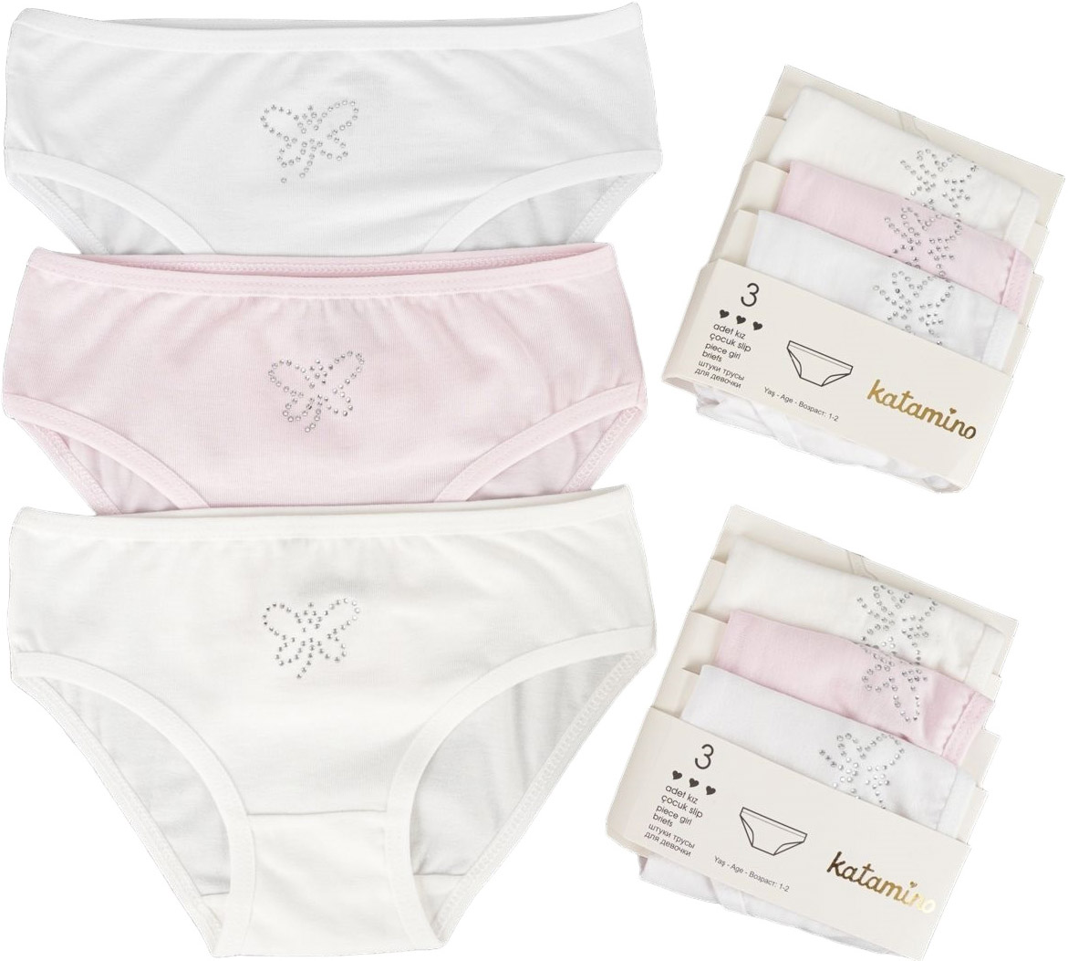 Set panties 3pcs (pack of 4 sets) Sweety