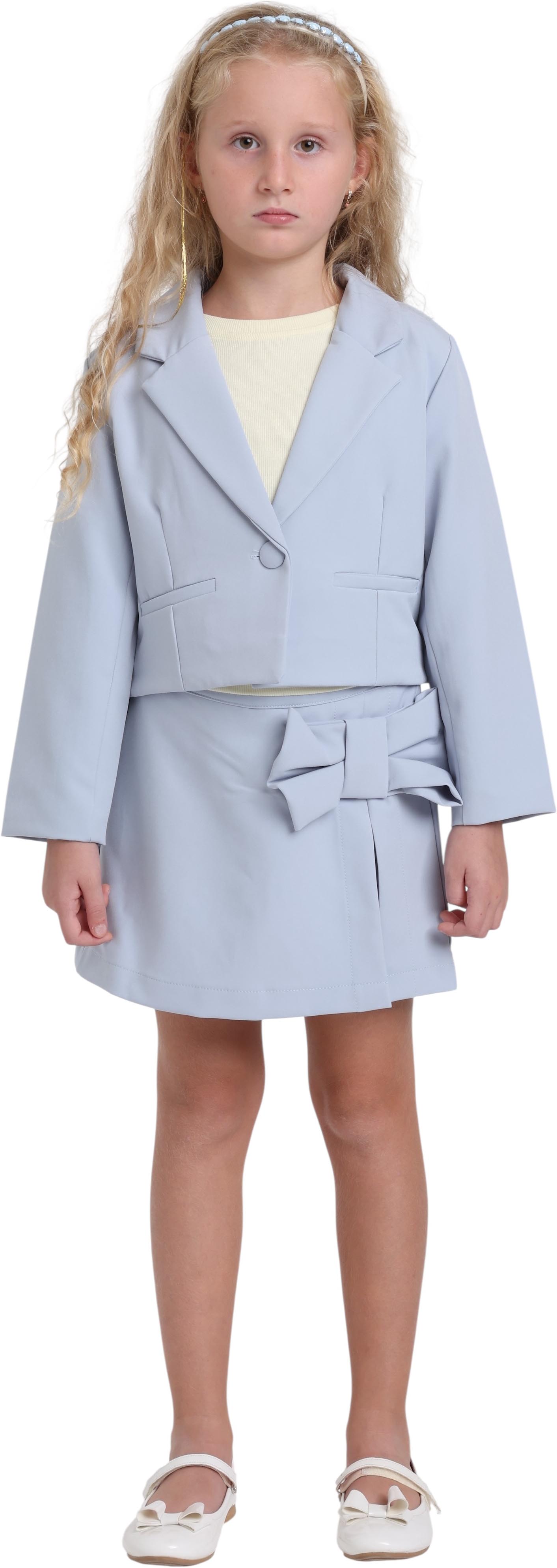 Set jacket+skirt-shorts