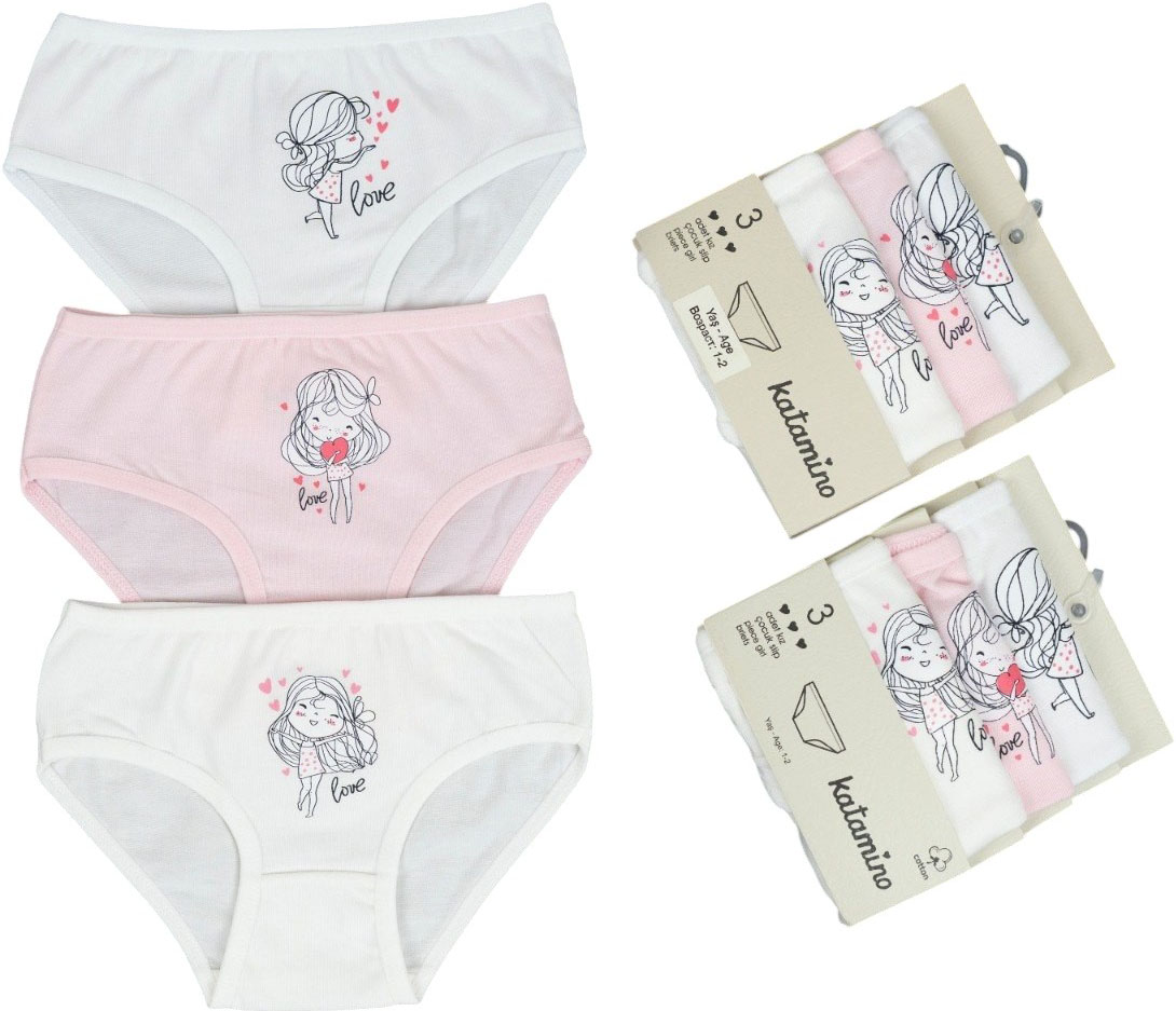 Set panties 3pcs (pack of 4 sets) Safinaz