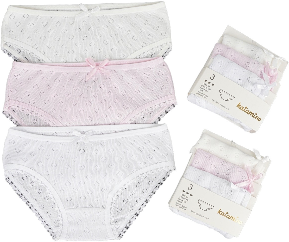 Set panties 3pcs (pack of 4 sets) Amanda