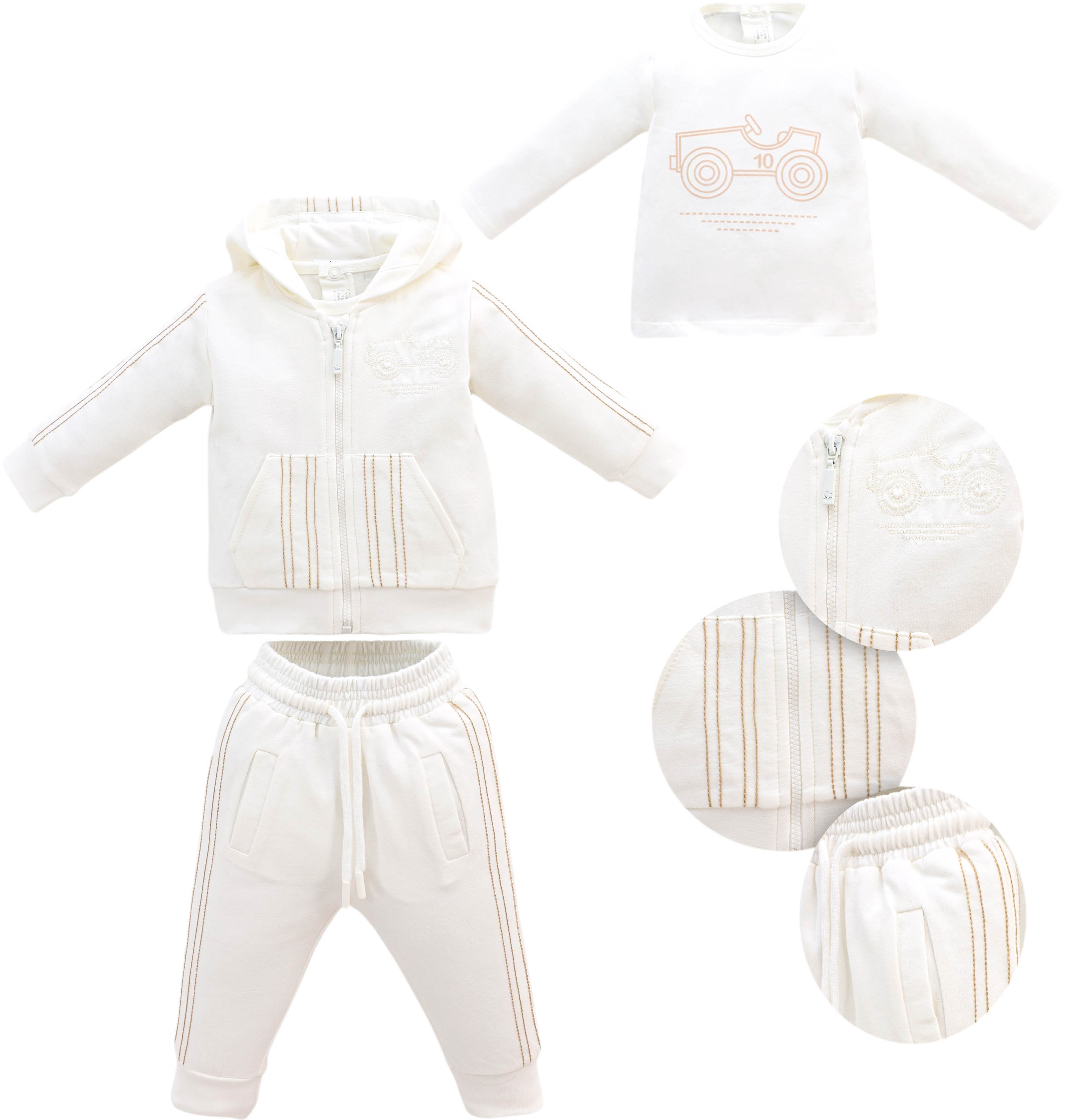 Set sweater+sweater+pants