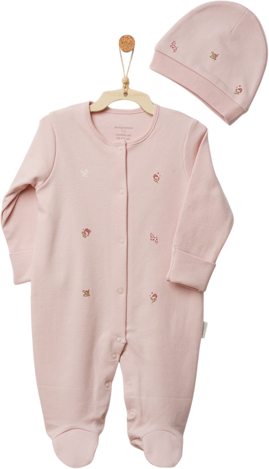 Overalls+Hat, series FLORAL DREAMS