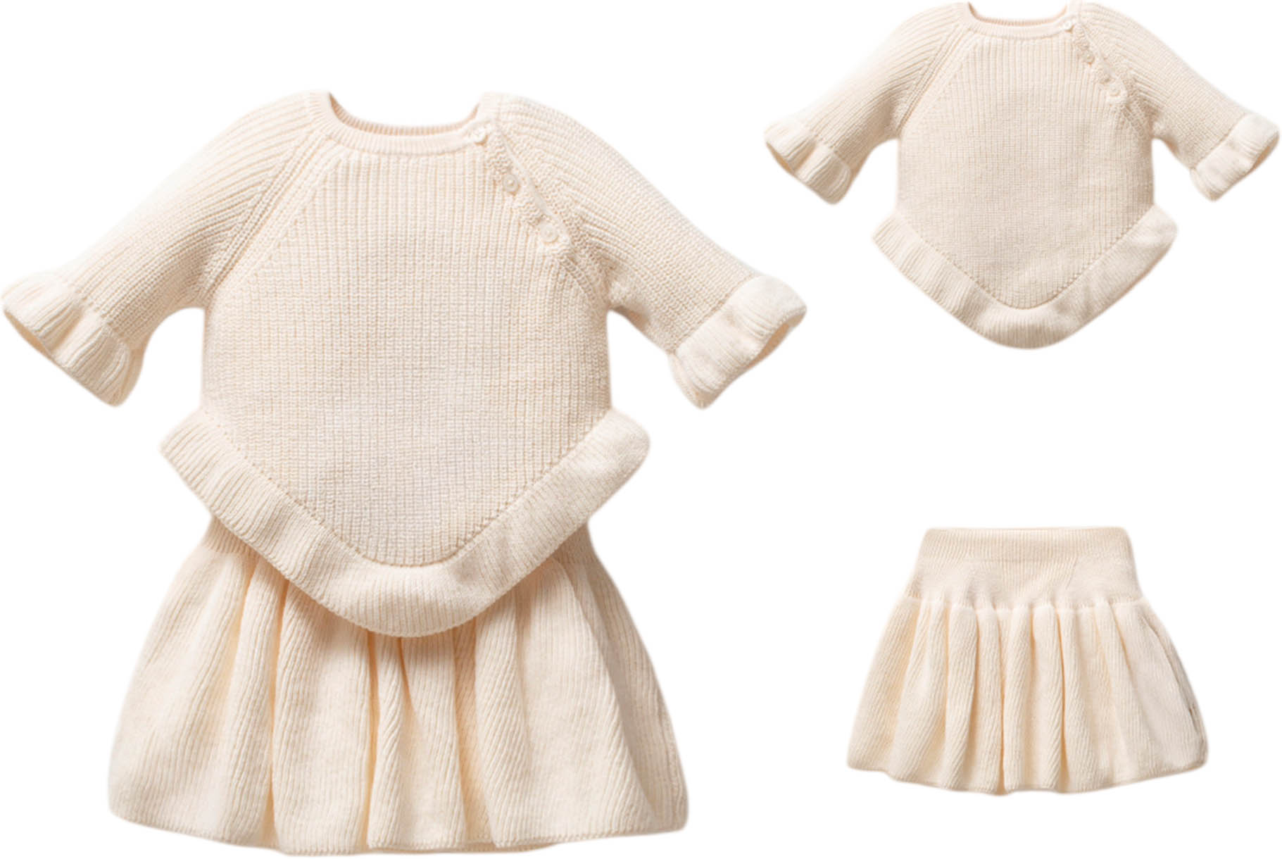 Set sweater+skirt