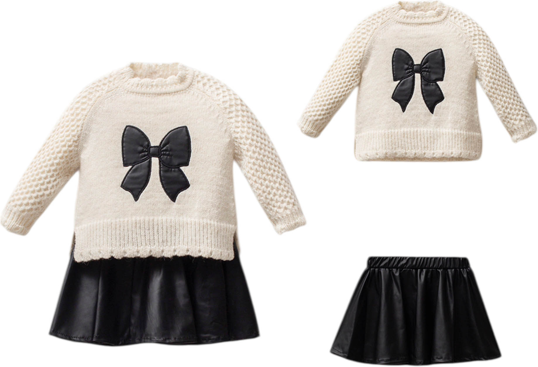 Set sweater+skirt