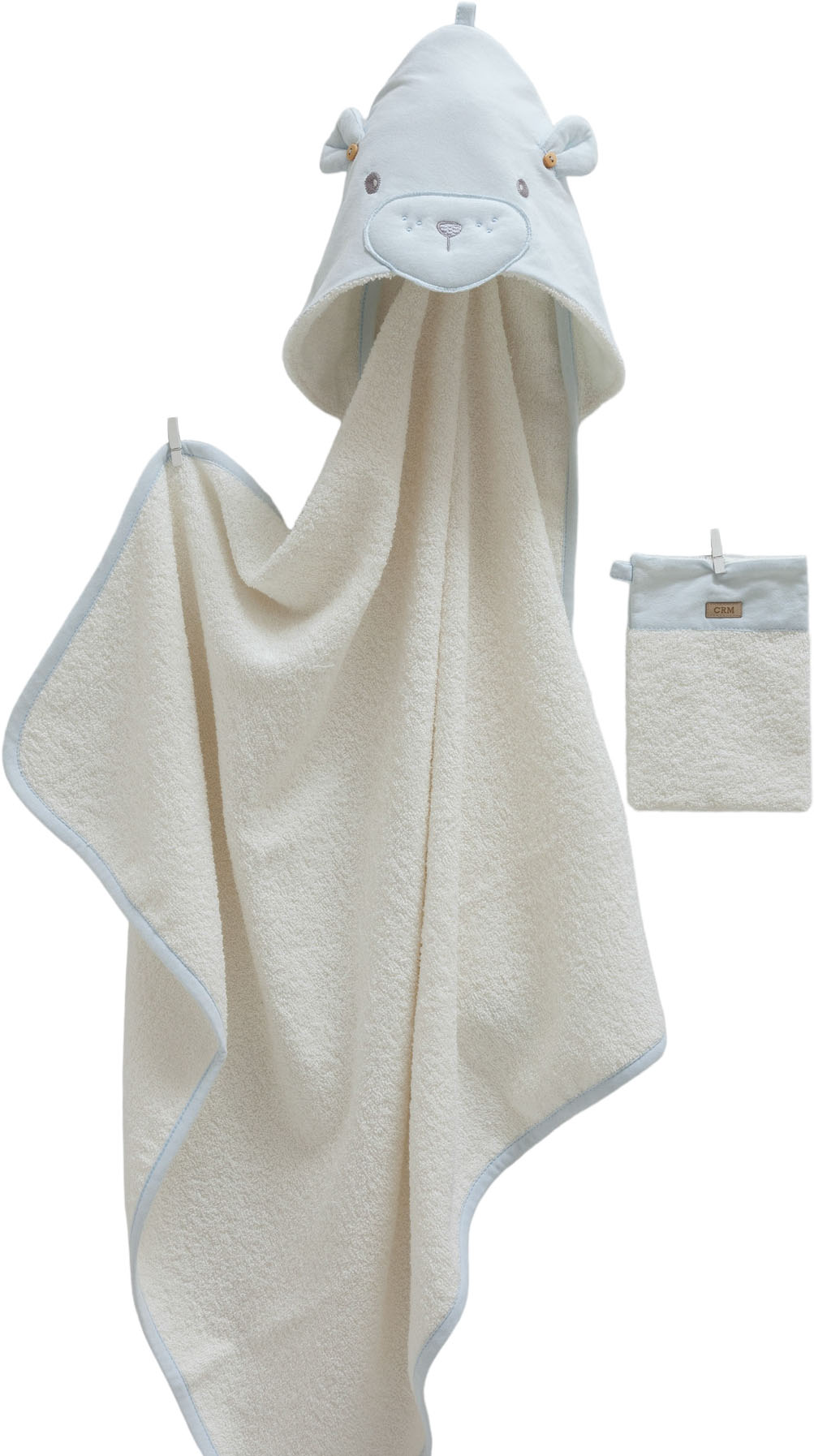 Towel+washcloth, series BASIC