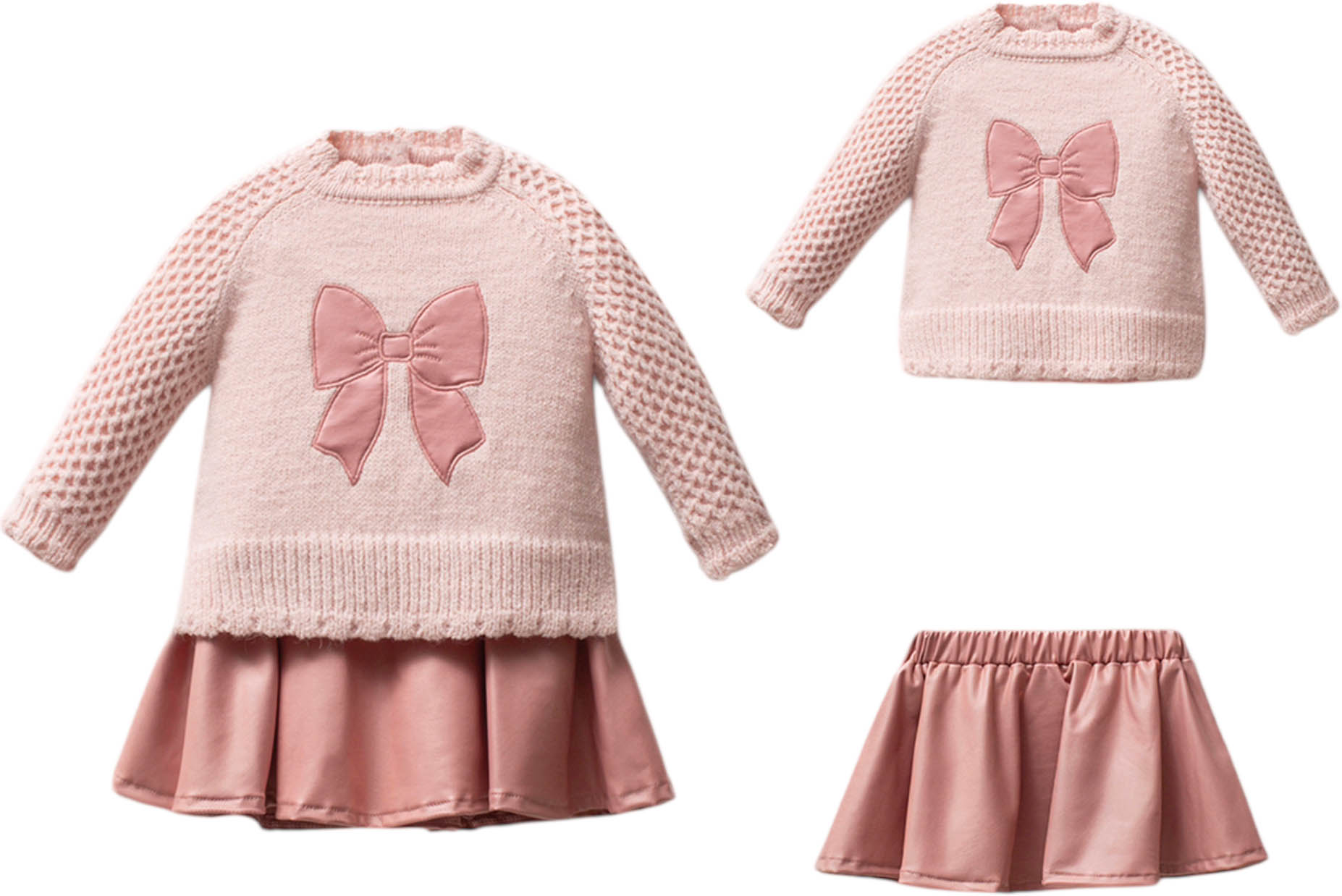 Set sweater+skirt