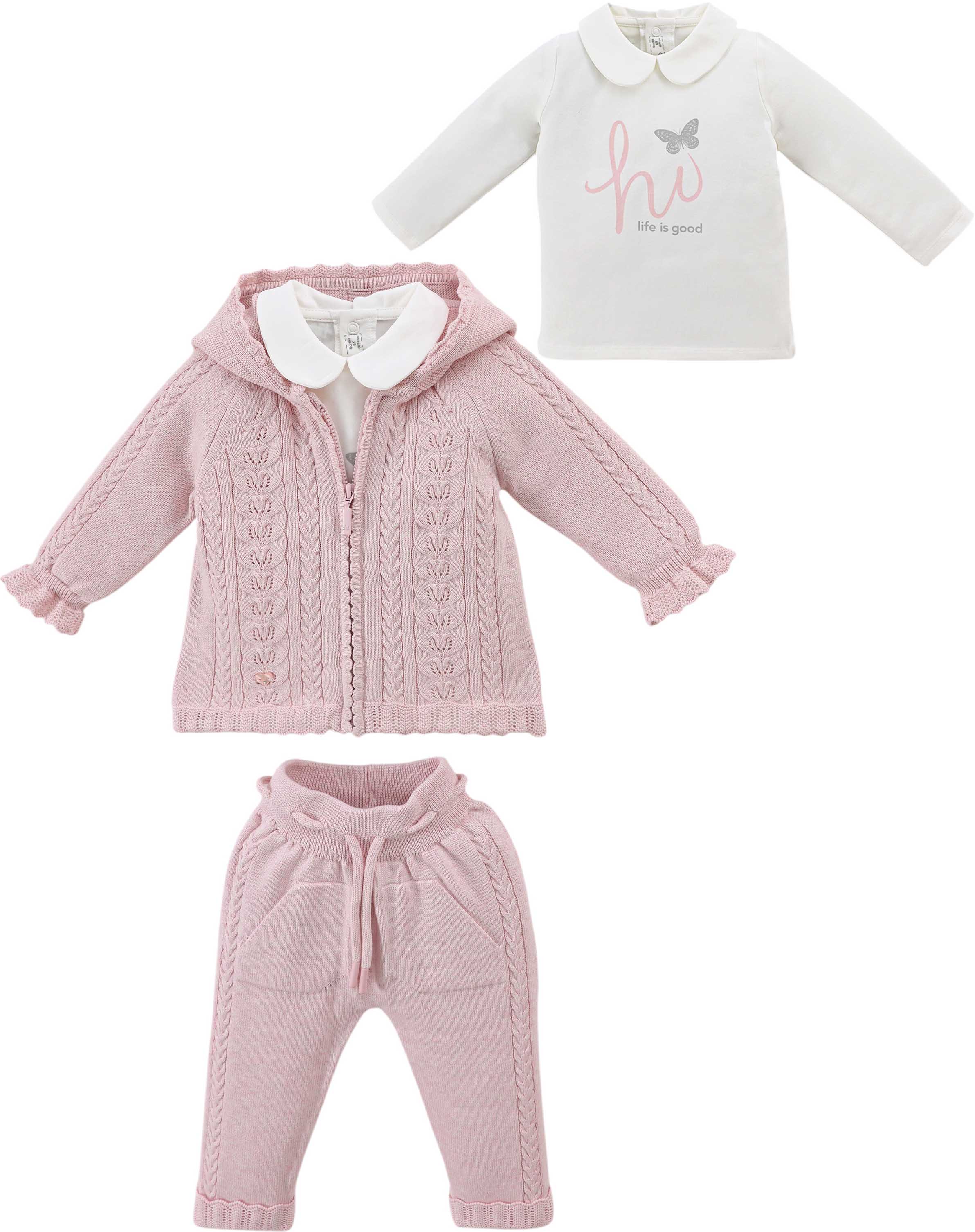 Set sweater+sweater+pants