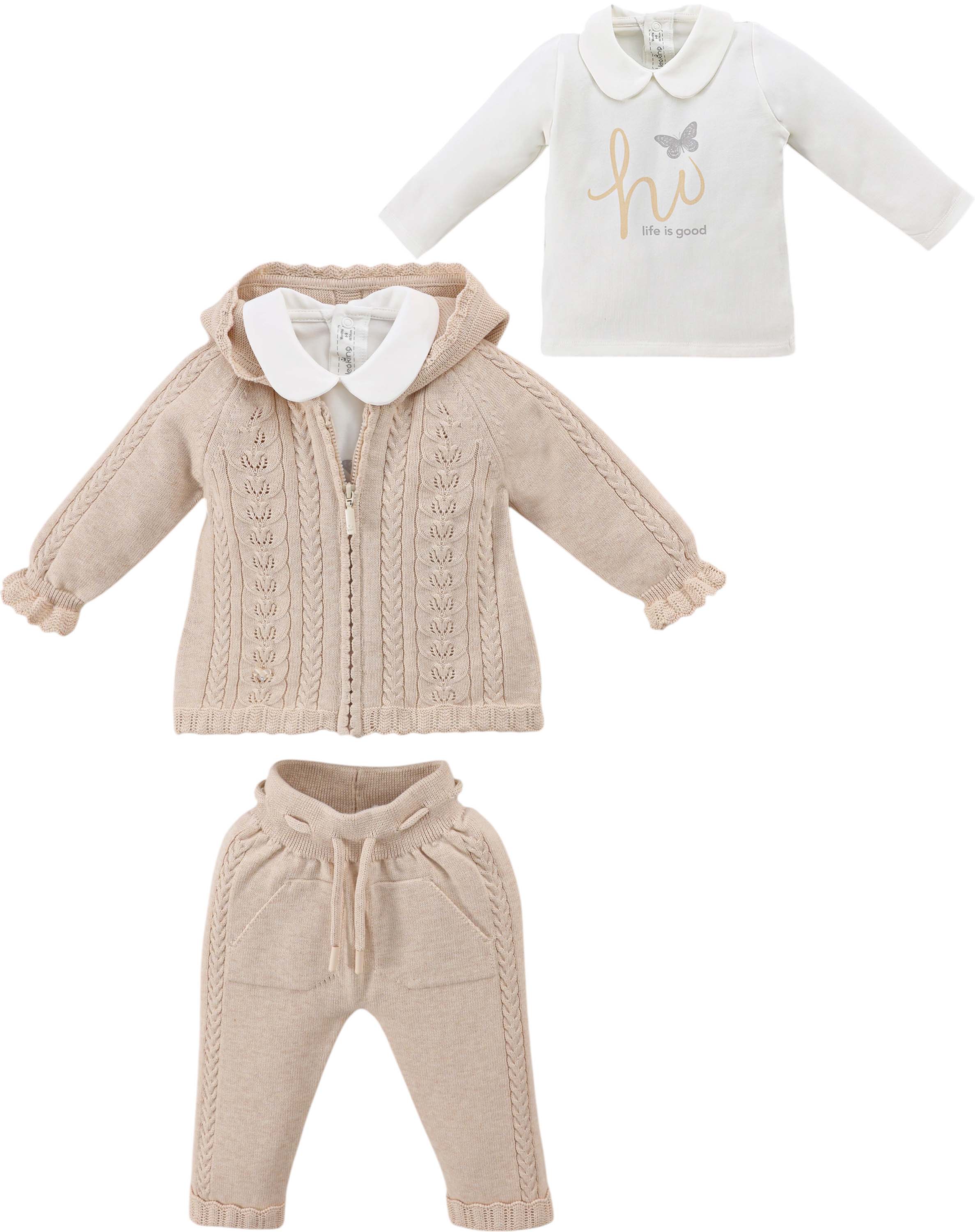 Set sweater+sweater+pants