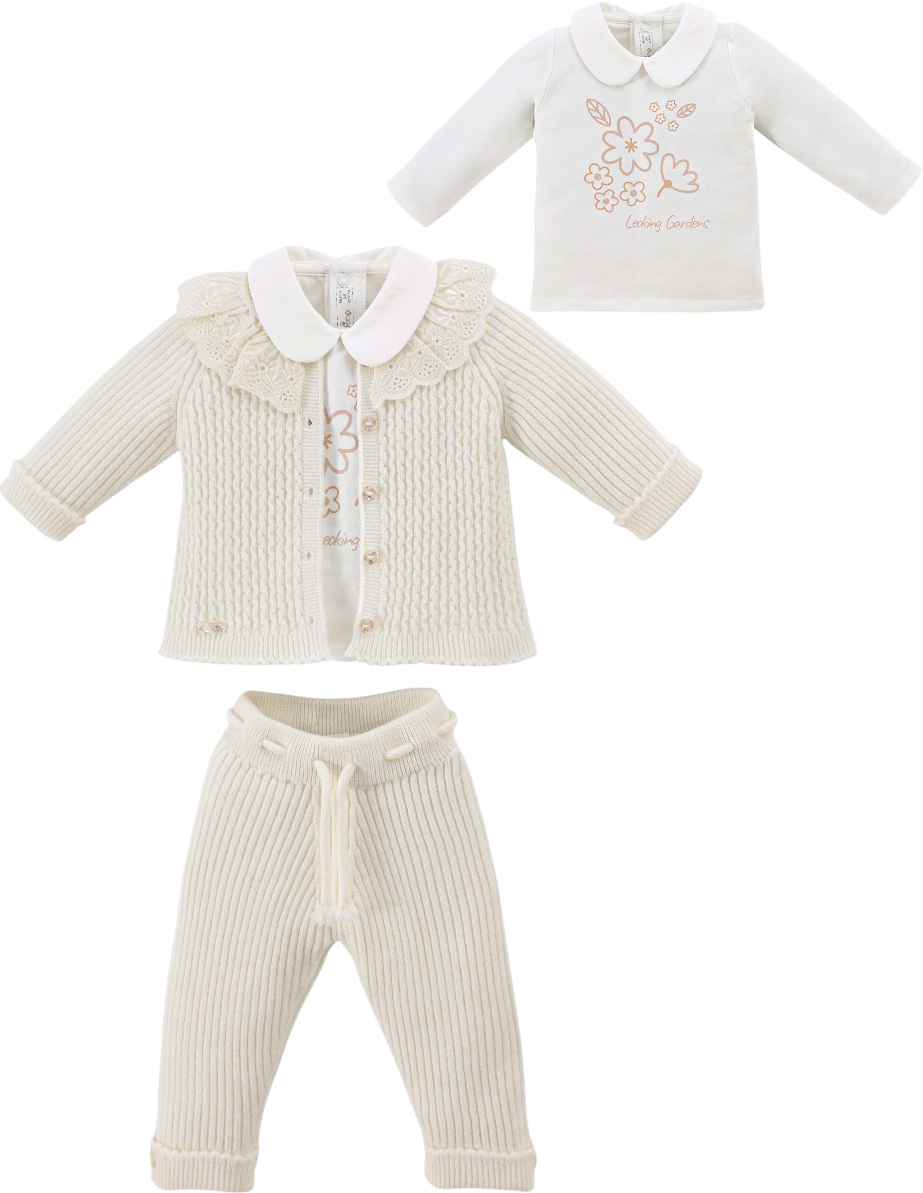 Set sweater+sweater+pants