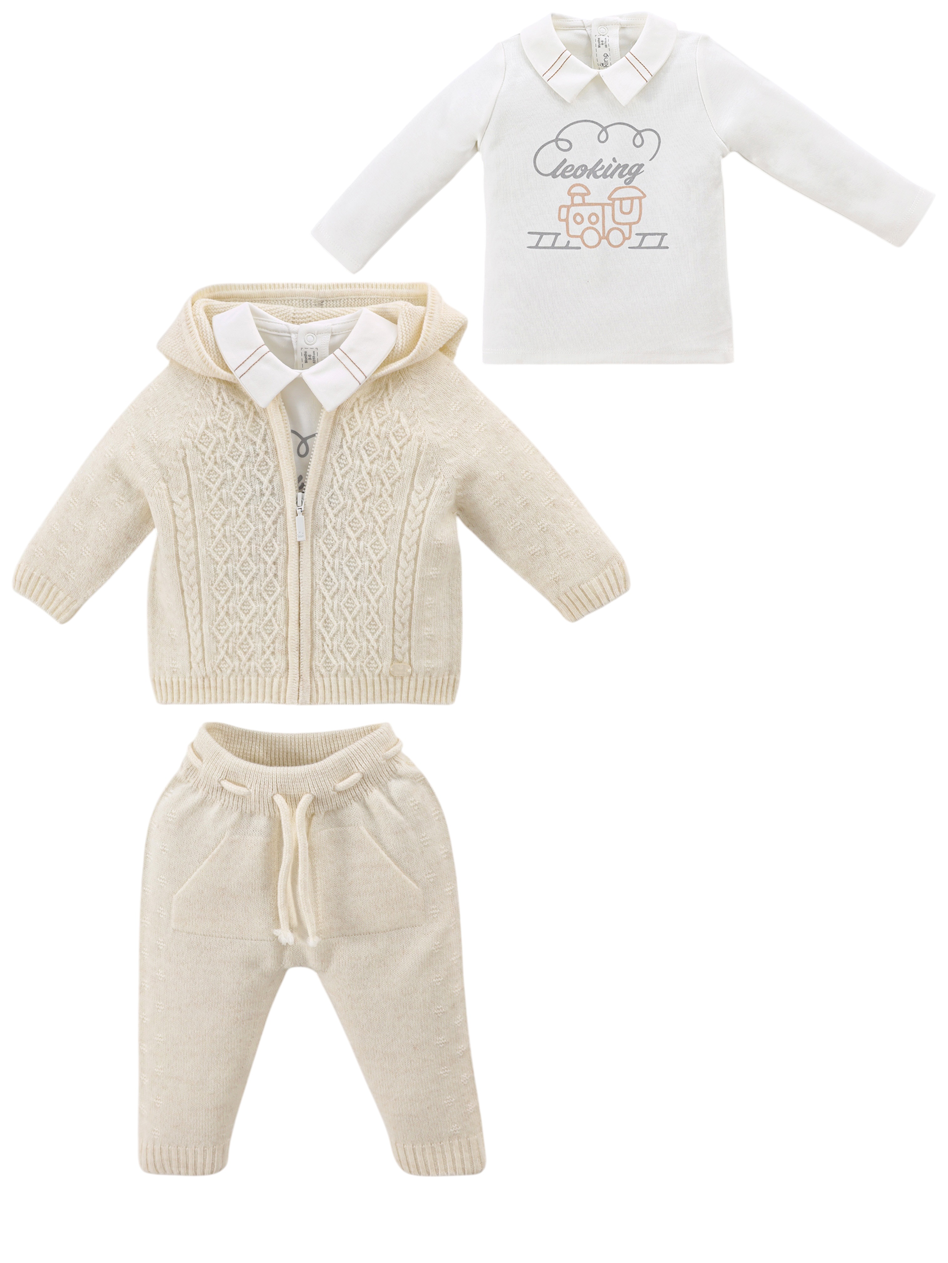 Set sweater+sweater+pants Set sweater+sweater+pants