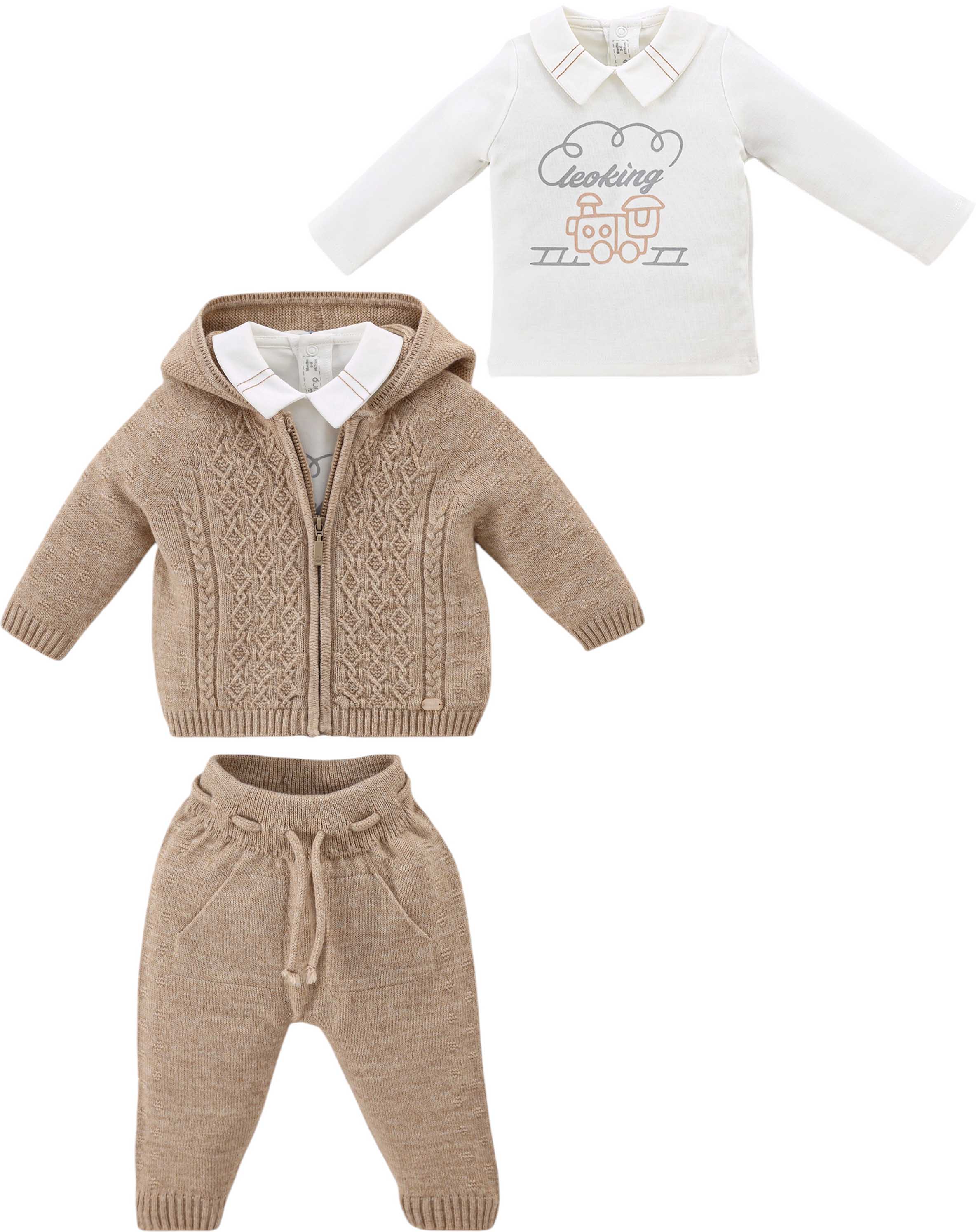 Set sweater+sweater+pants