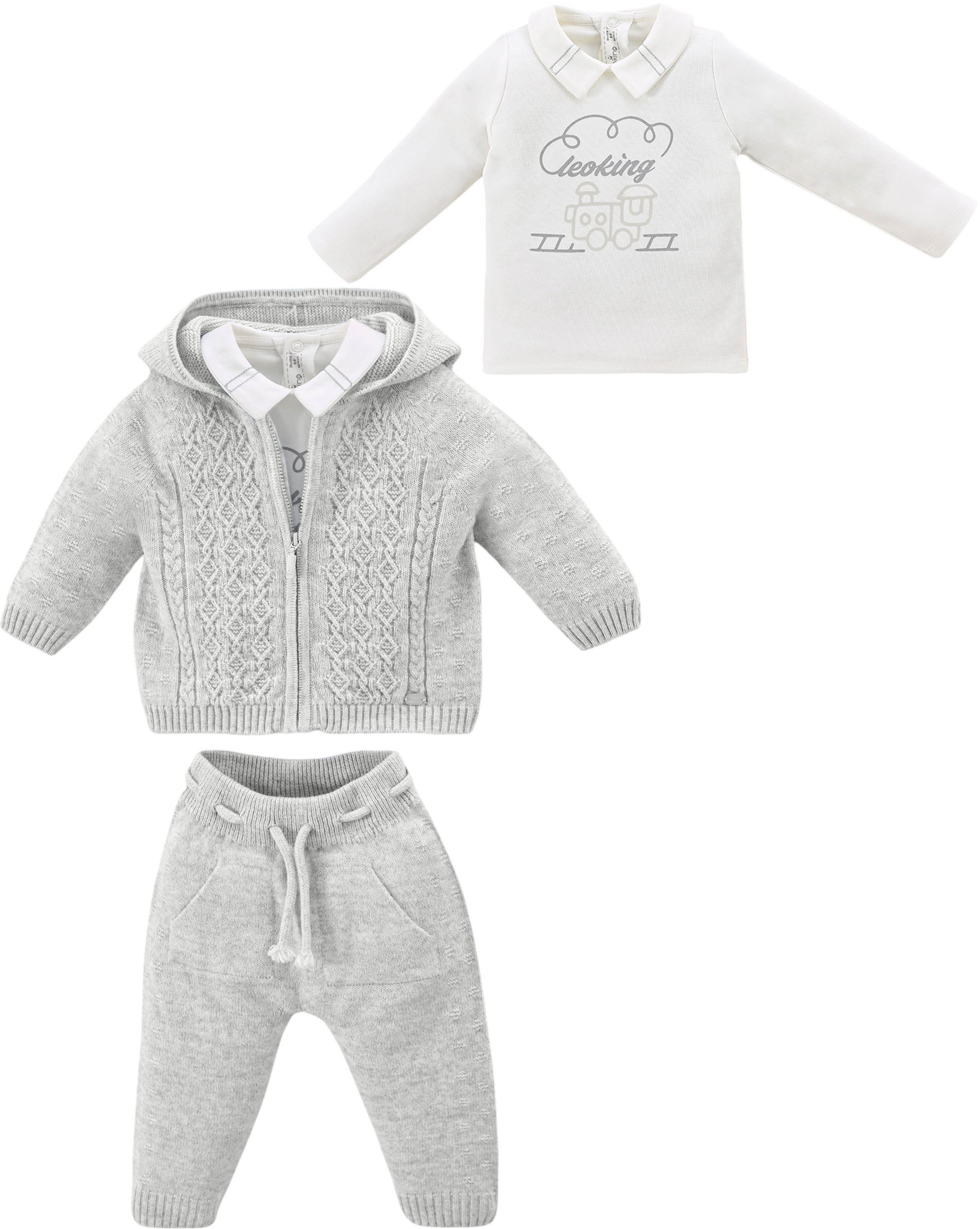 Set sweater+sweater+pants