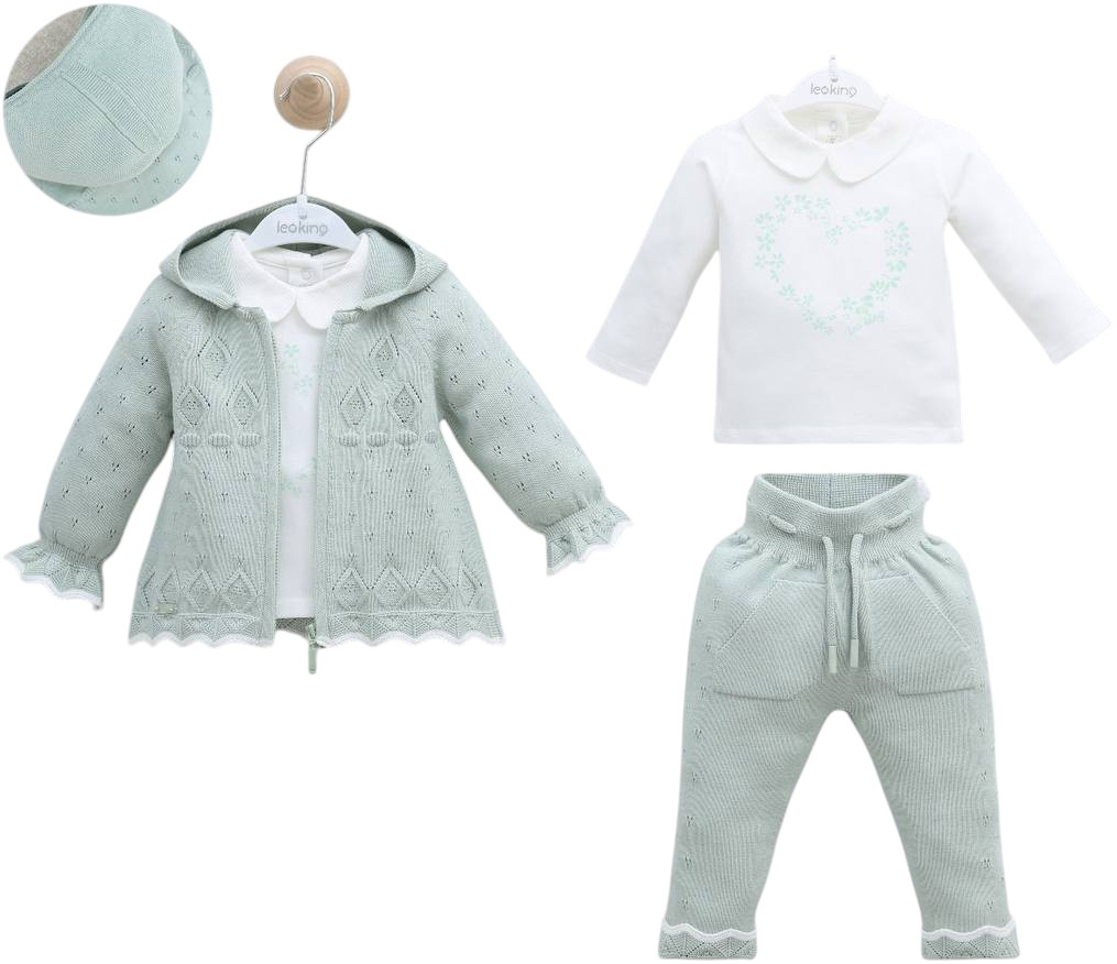 Set sweater+sweater+pants