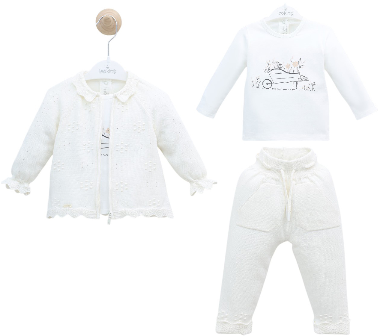 Set sweater+sweater+pants