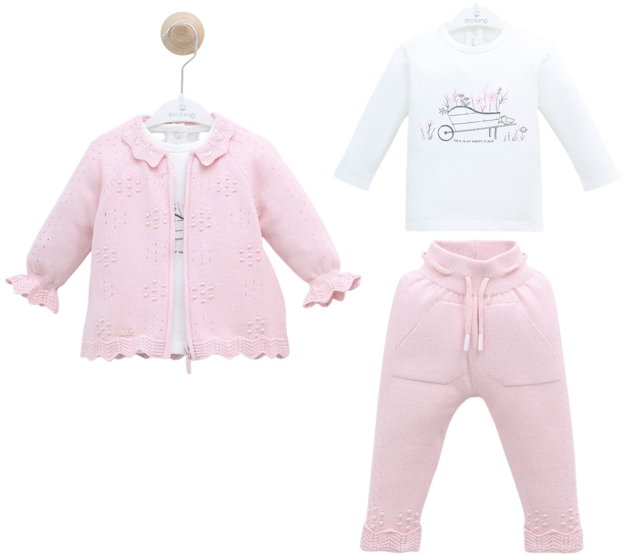 Set sweater+sweater+pants
