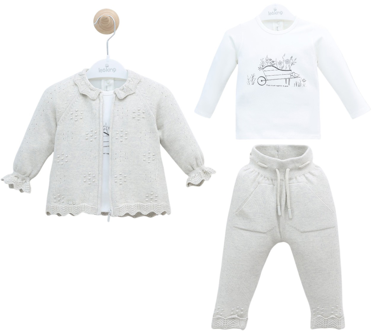 Set sweater+sweater+pants