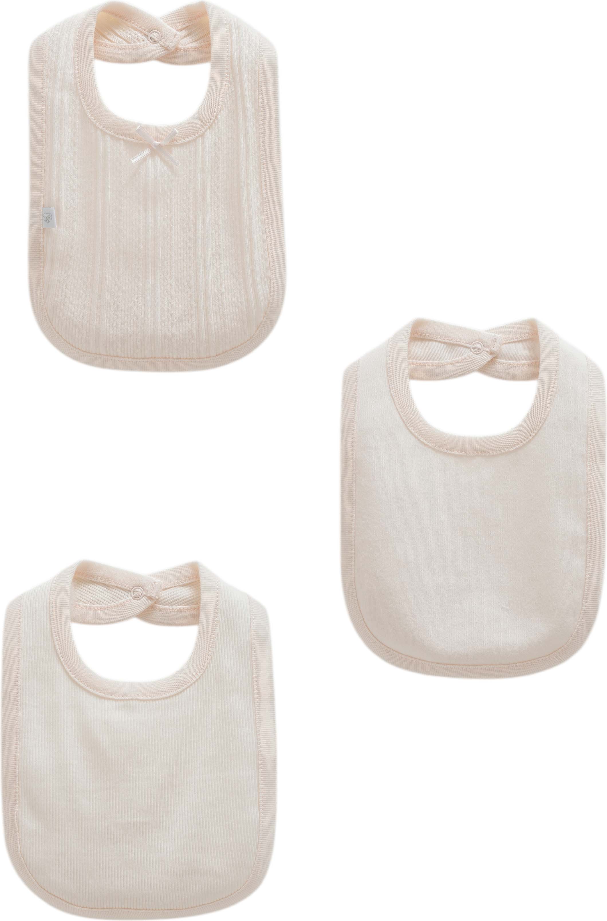 Bibs set 3pcs (pack of 4 sets), series BEAUTY GIRL. (Ready) Bibs set 3pcs (pack of 4 sets), series BEAUTY GIRL. (Ready)