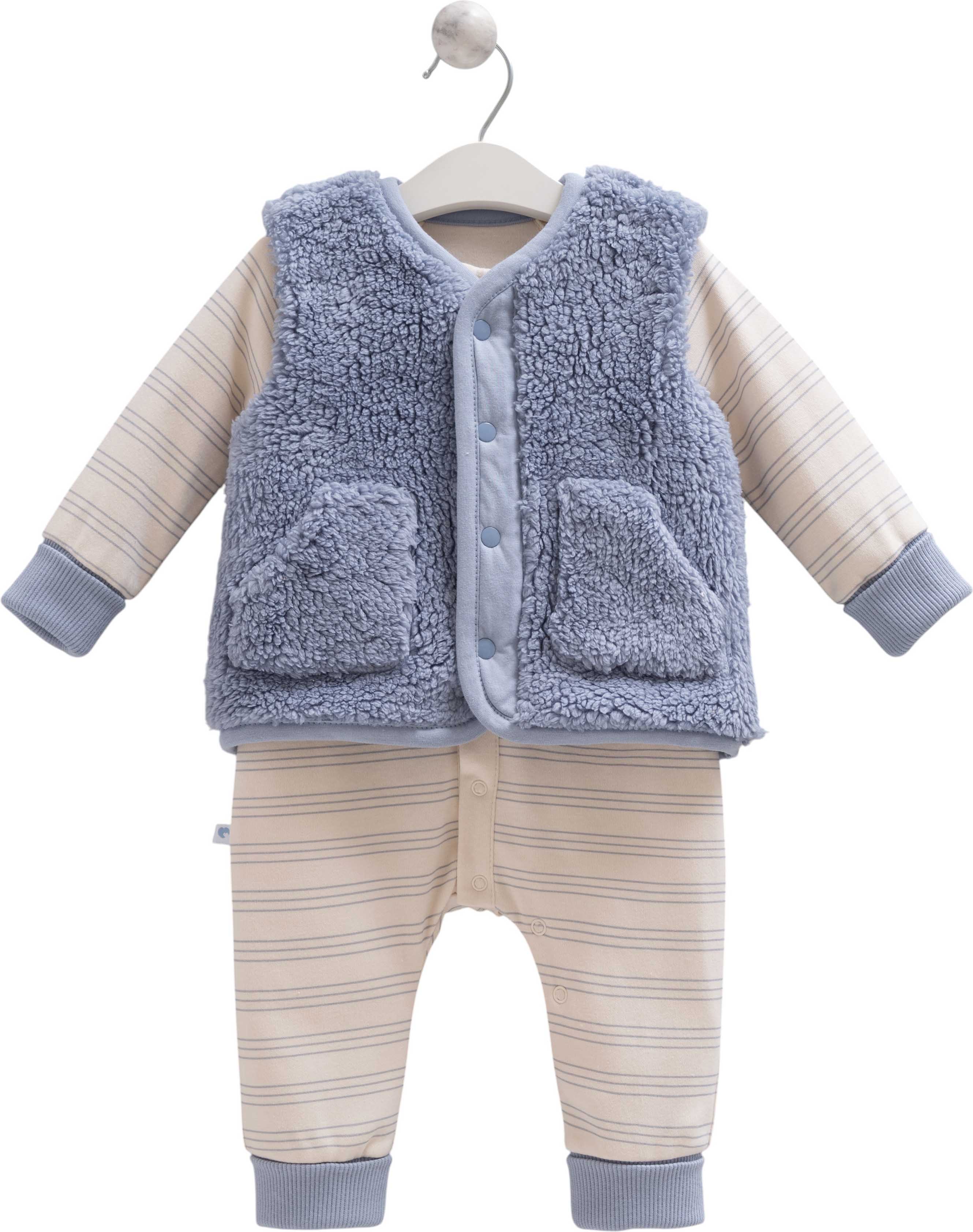Set overalls+vest, series WILD