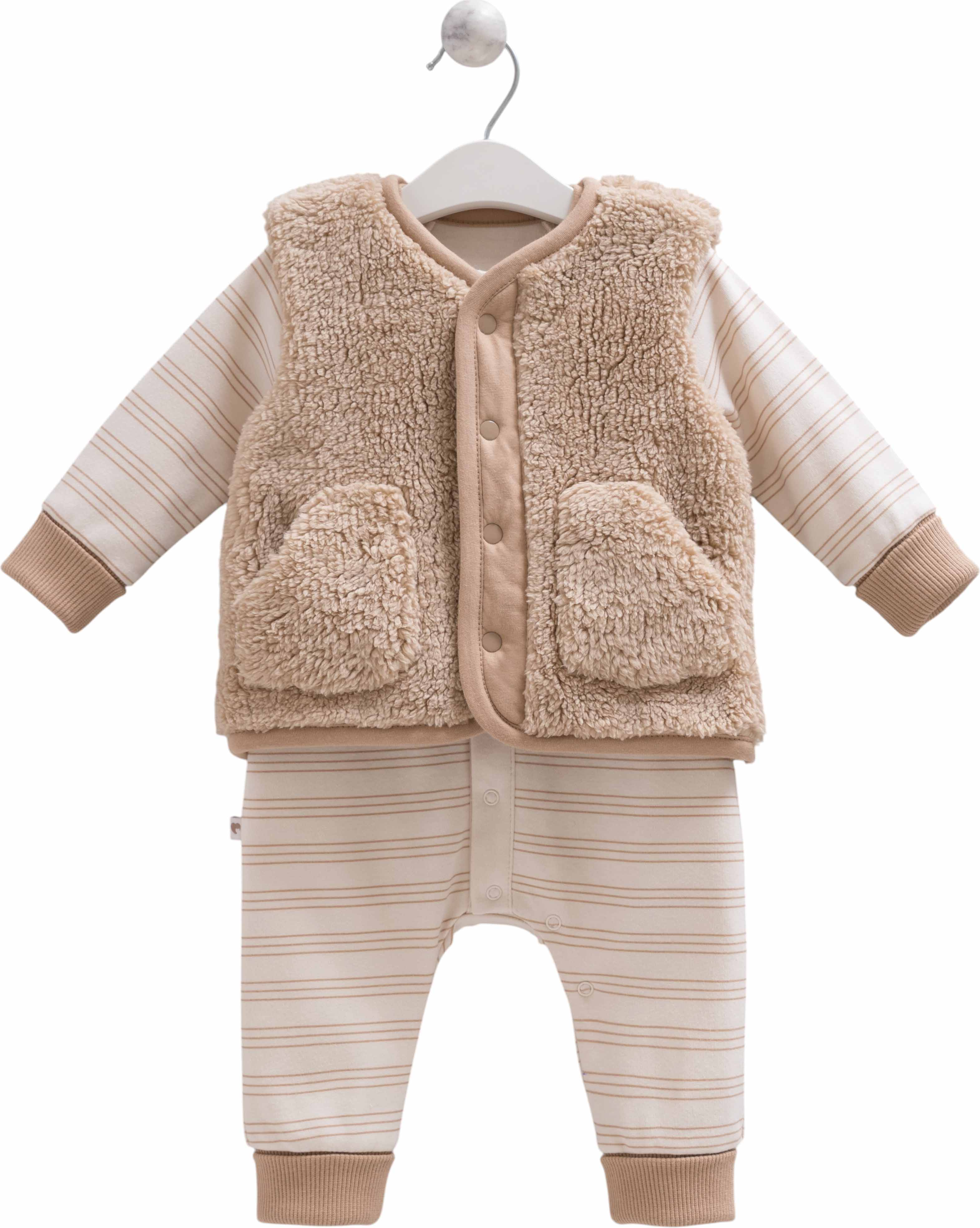 Set overalls+vest, series WILD