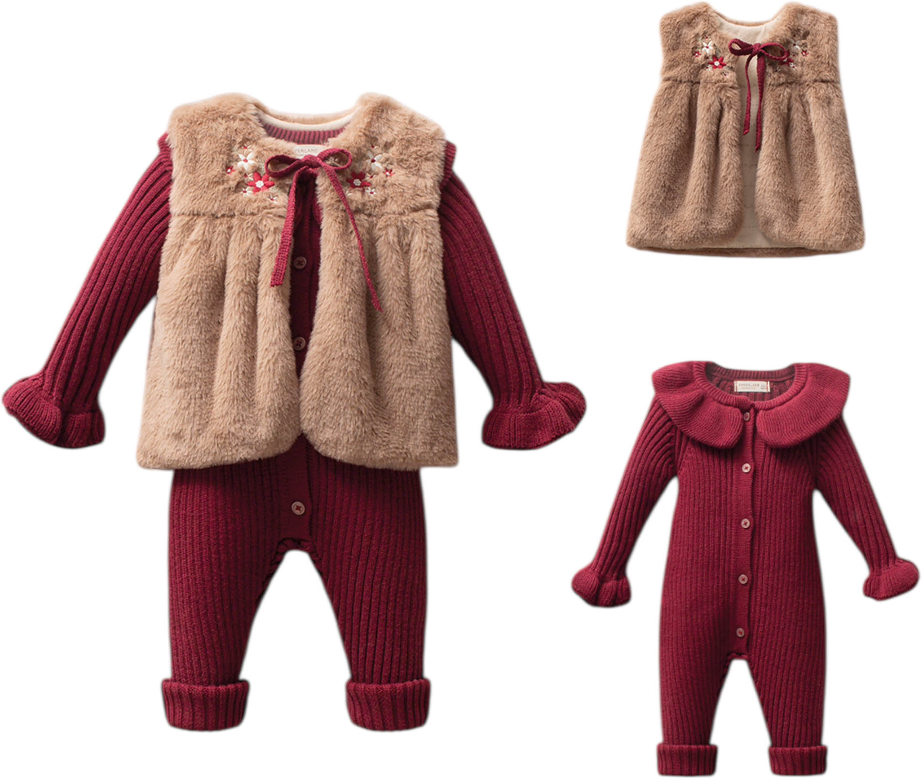 Set Overalls+Vest