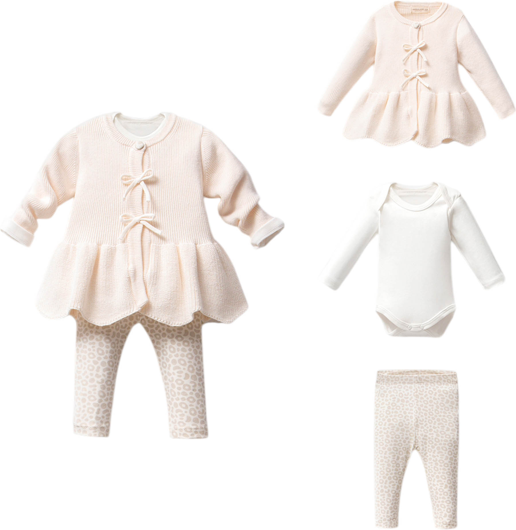 Set sweater+body+pants
