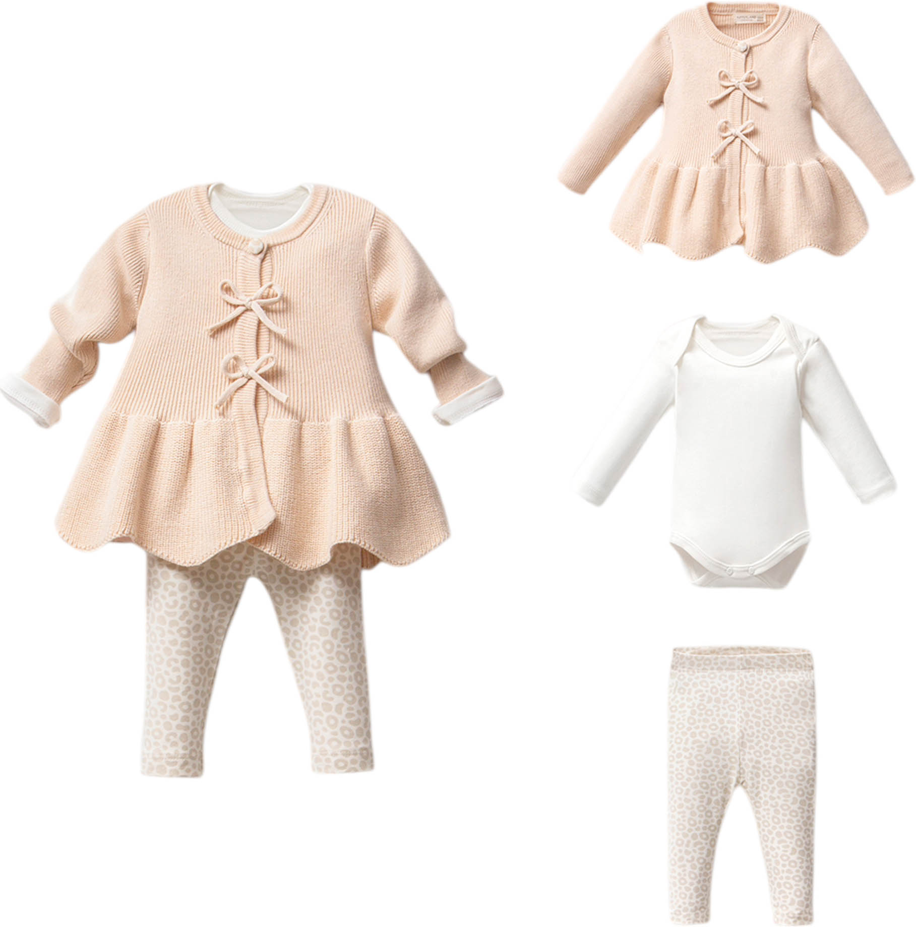 Set sweater+body+pants