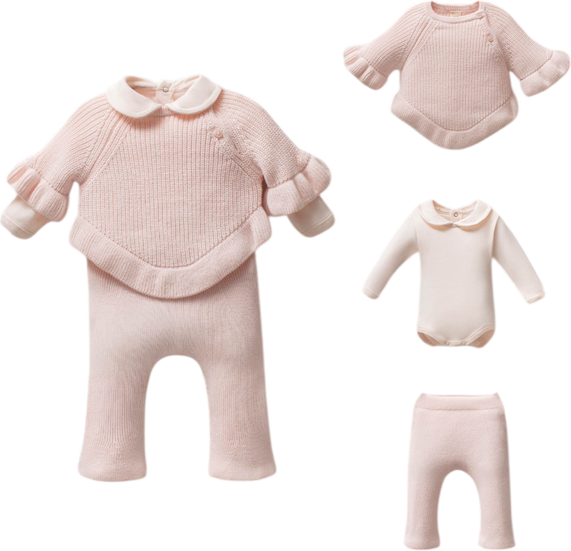 Set sweater+body+pants