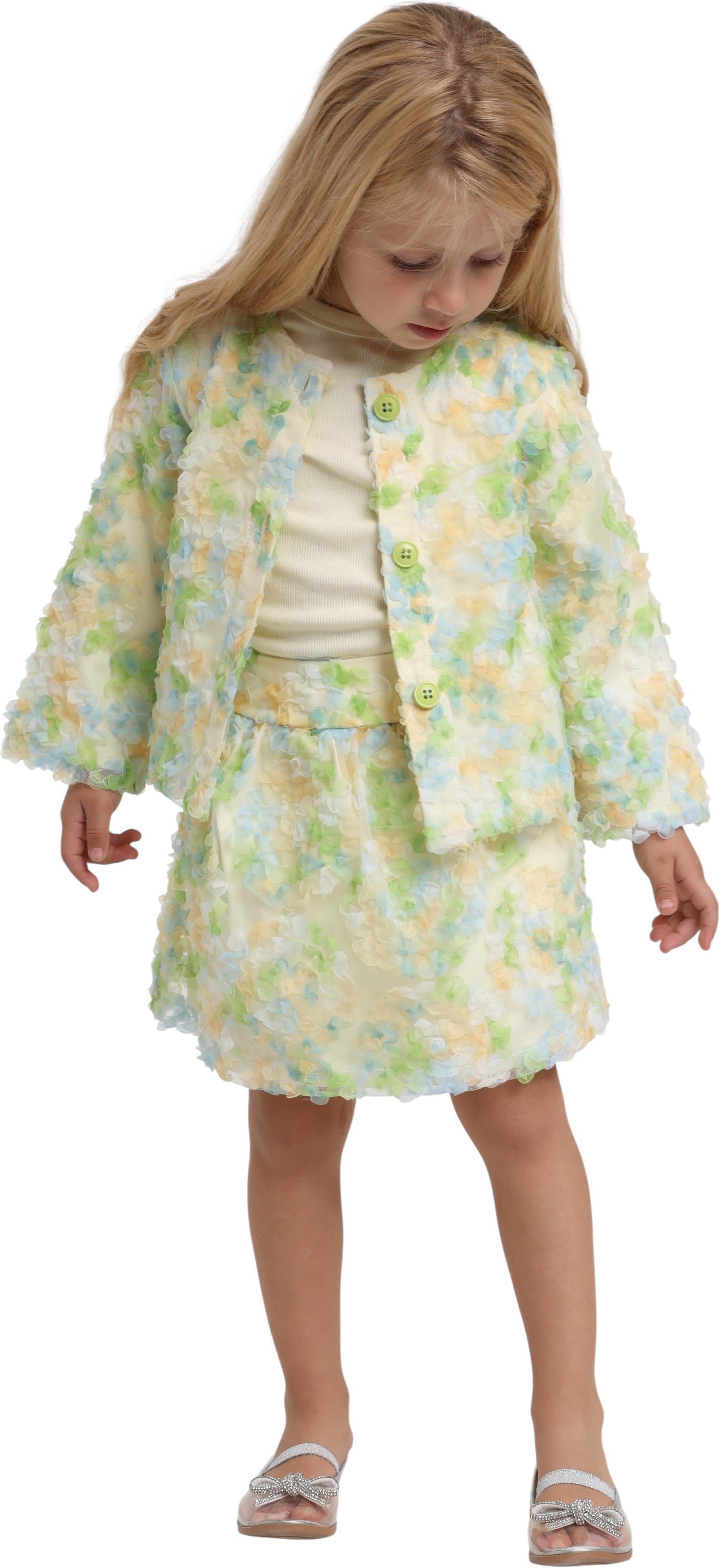 Set jacket+sweater+skirt-shorts