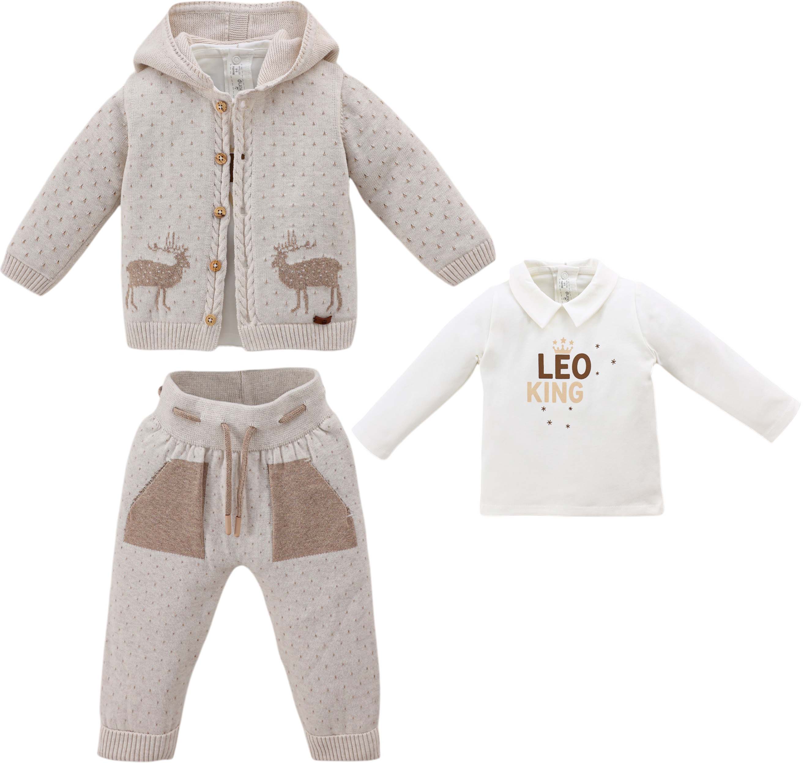 Set sweater+sweater+pants