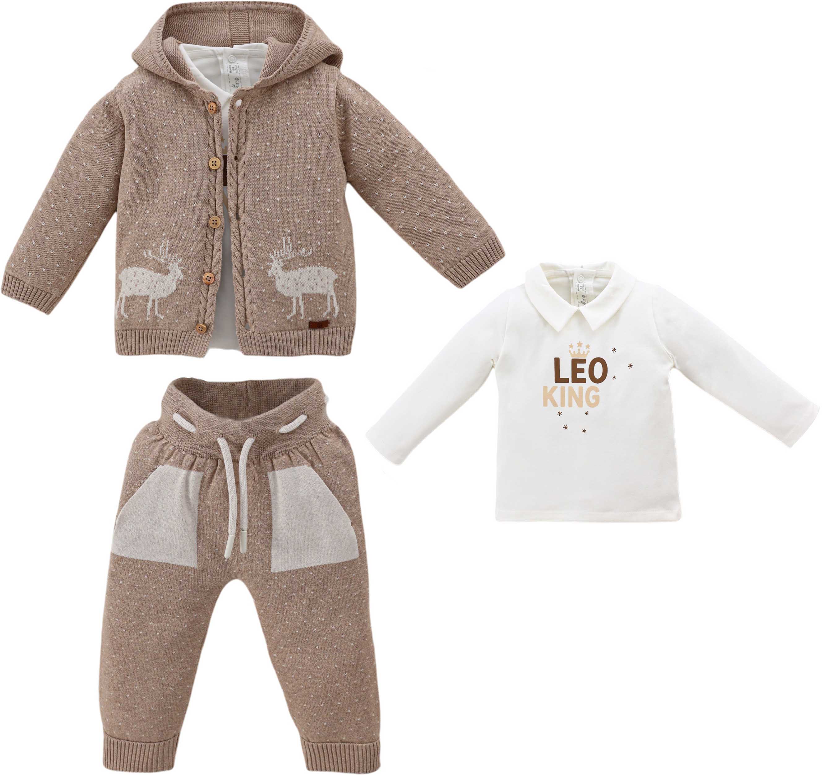 Set sweater+sweater+pants
