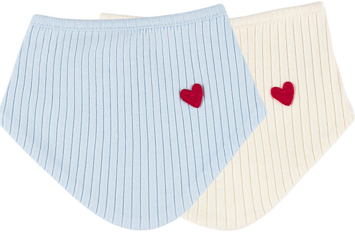 Bibs set 3pcs (pack of 6 sets) 
