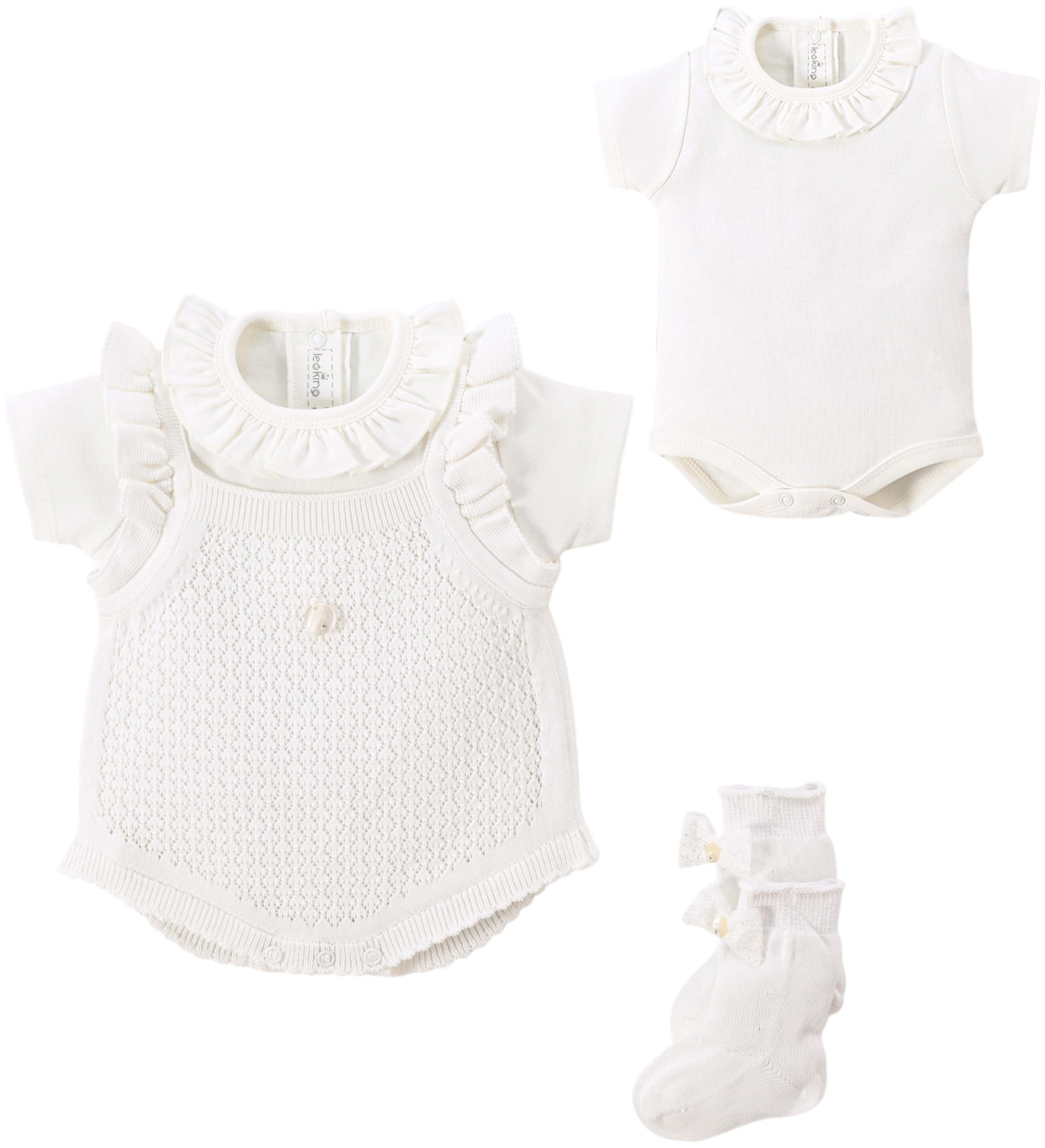 Set overalls+body+socks