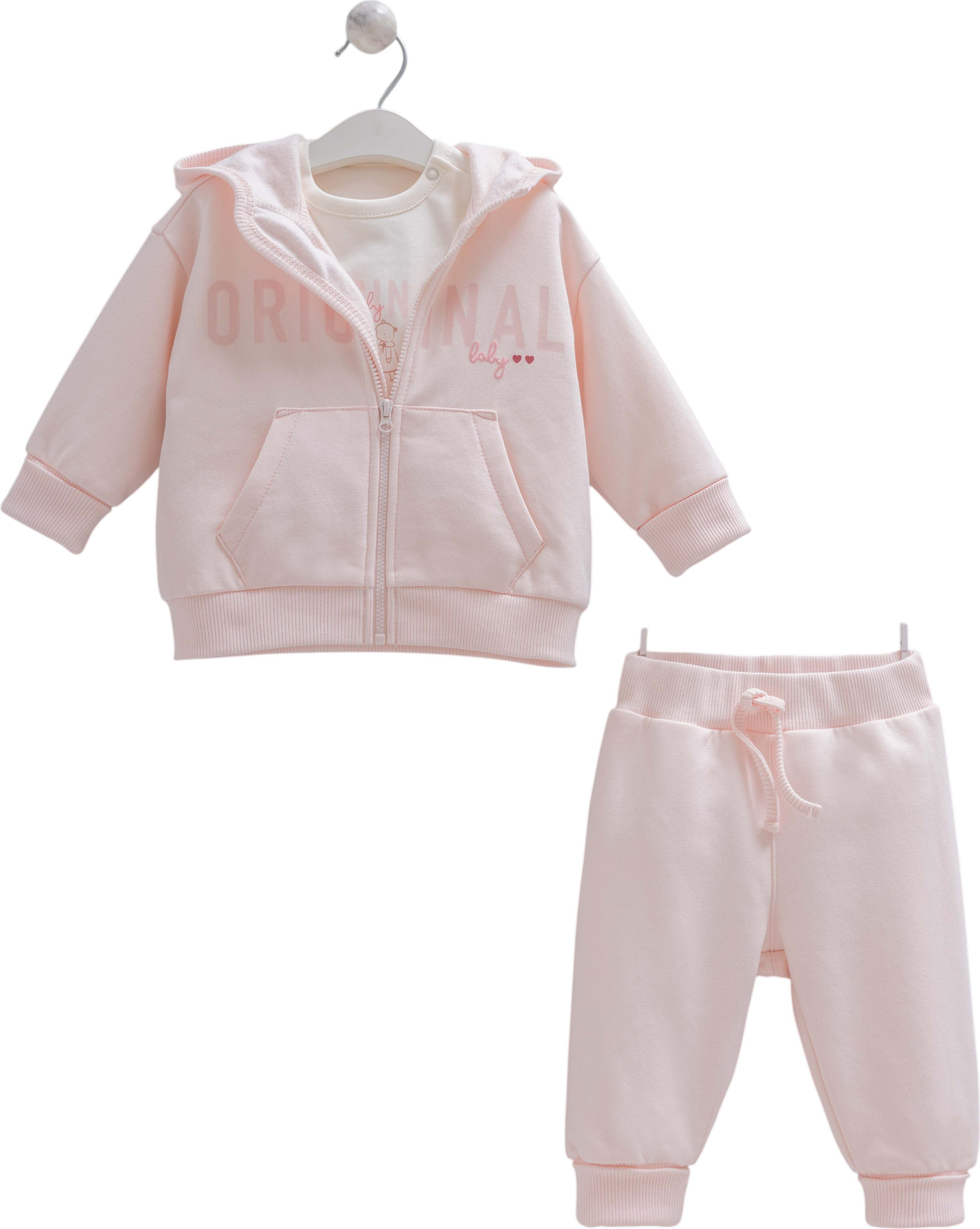 Sweatshirt + Sweatshirt + Pants Set, BASIC GIRL Series Sweatshirt + Sweatshirt + Pants Set, BASIC GIRL Series