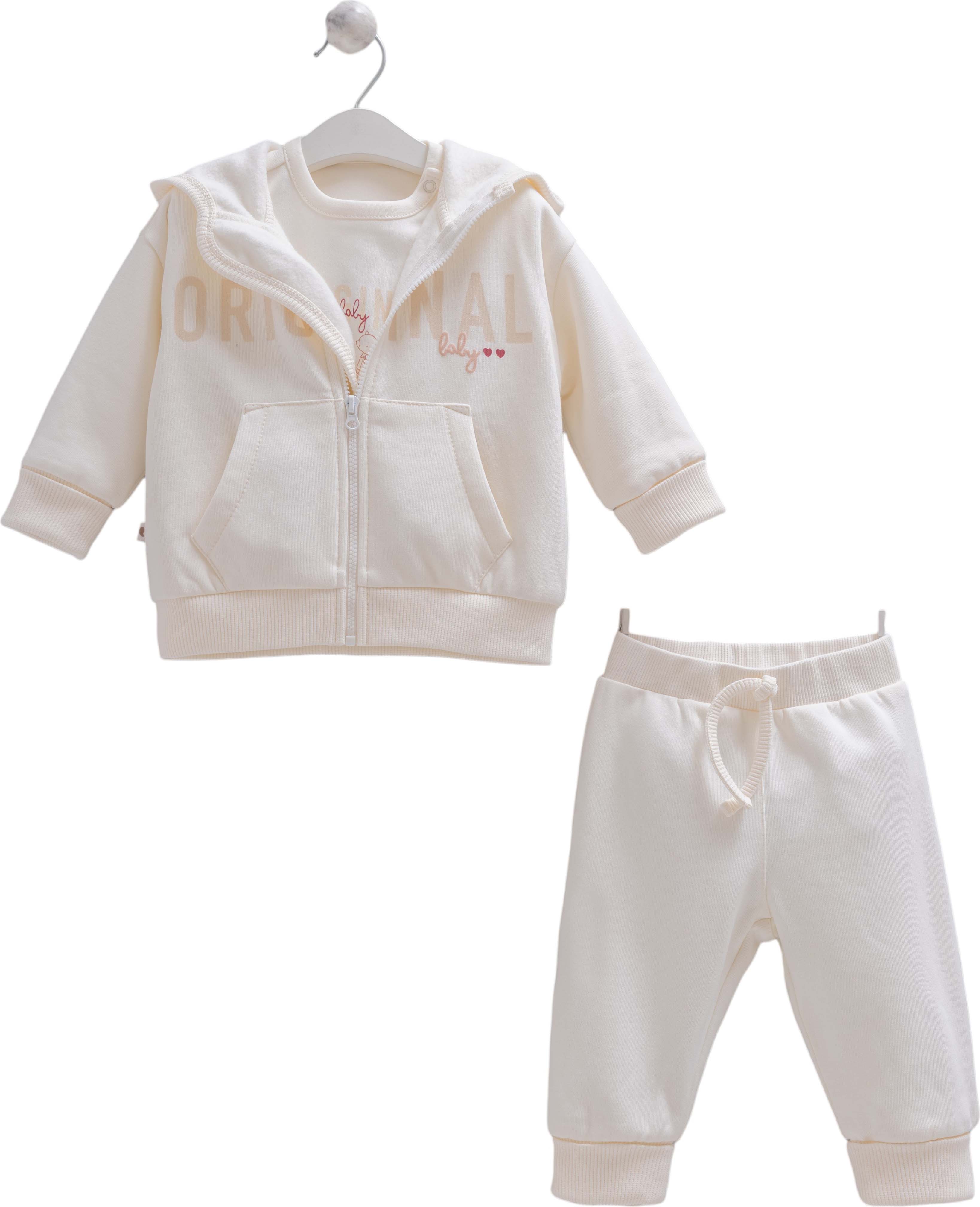 Sweatshirt + Sweatshirt + Pants Set, BASIC GIRL Series