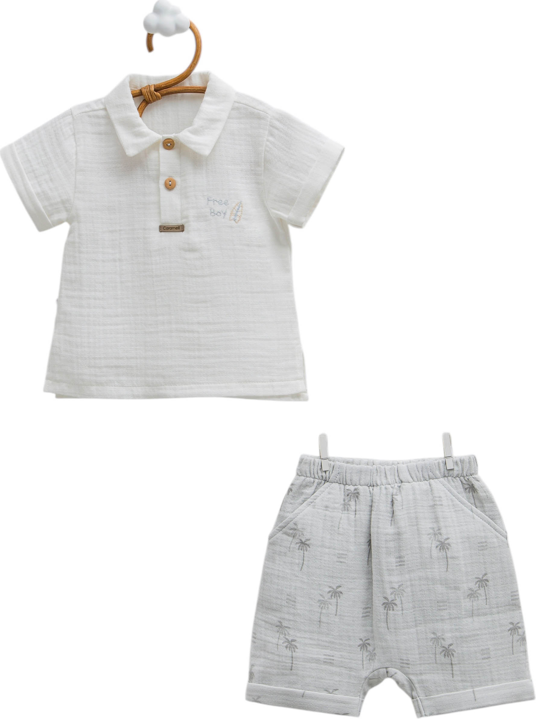 Set T-shirt+shorts, series FREE BOY. (Ready) Set T-shirt+shorts, series FREE BOY. (Ready)