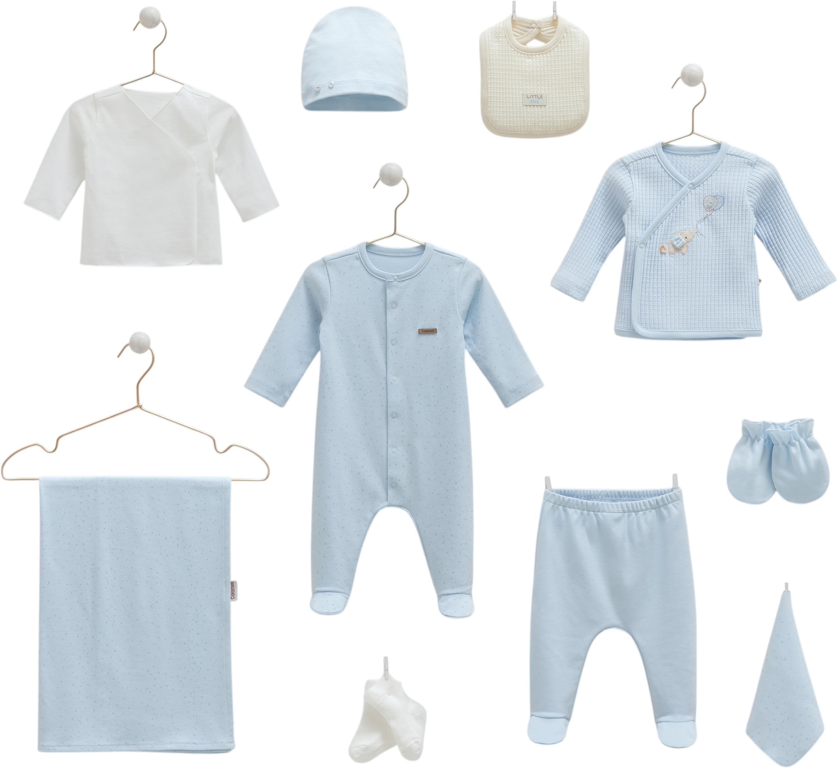 Set 10 items, series SOFT COLOUR