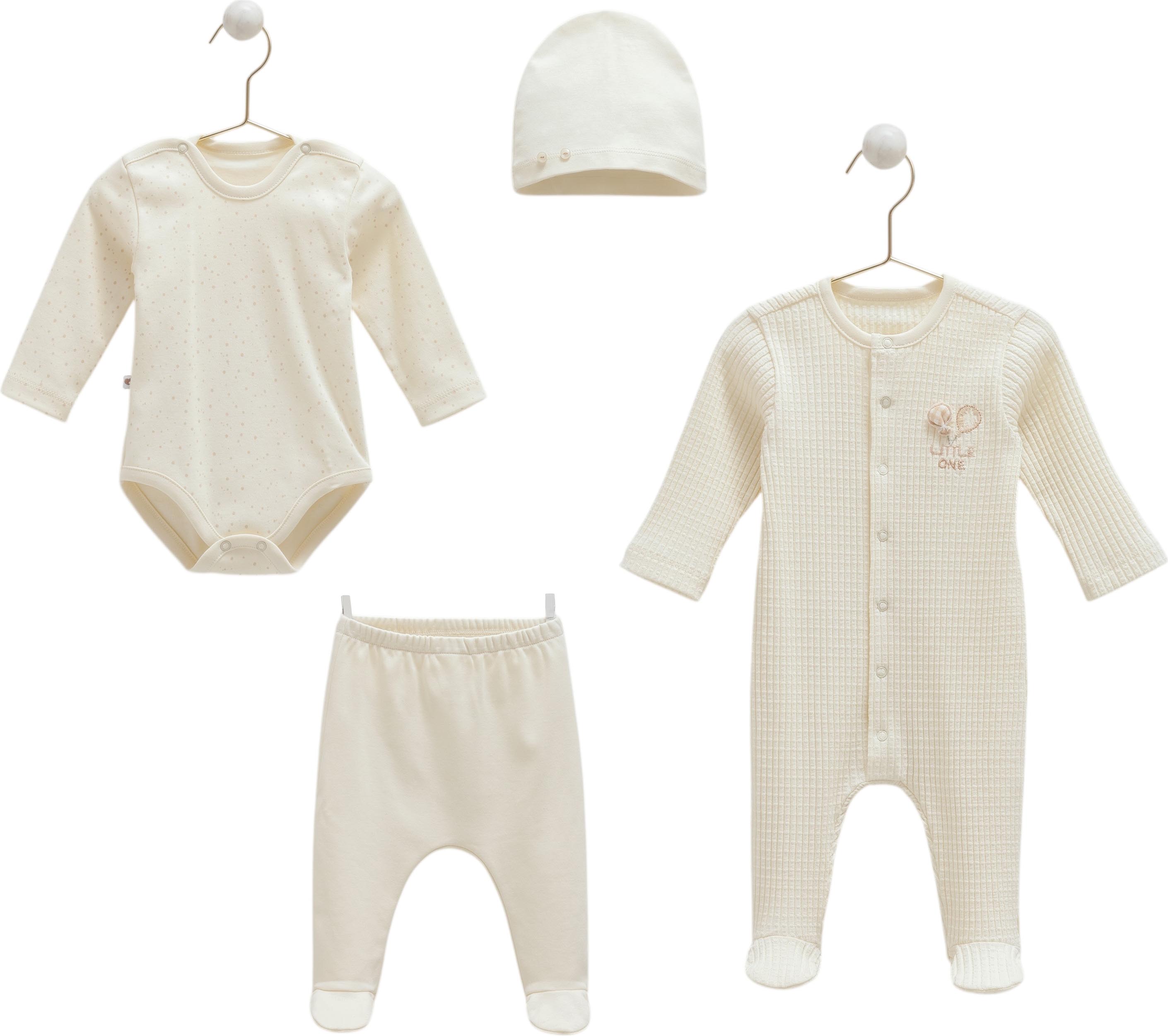 Set 4 items, series SOFT COLOUR