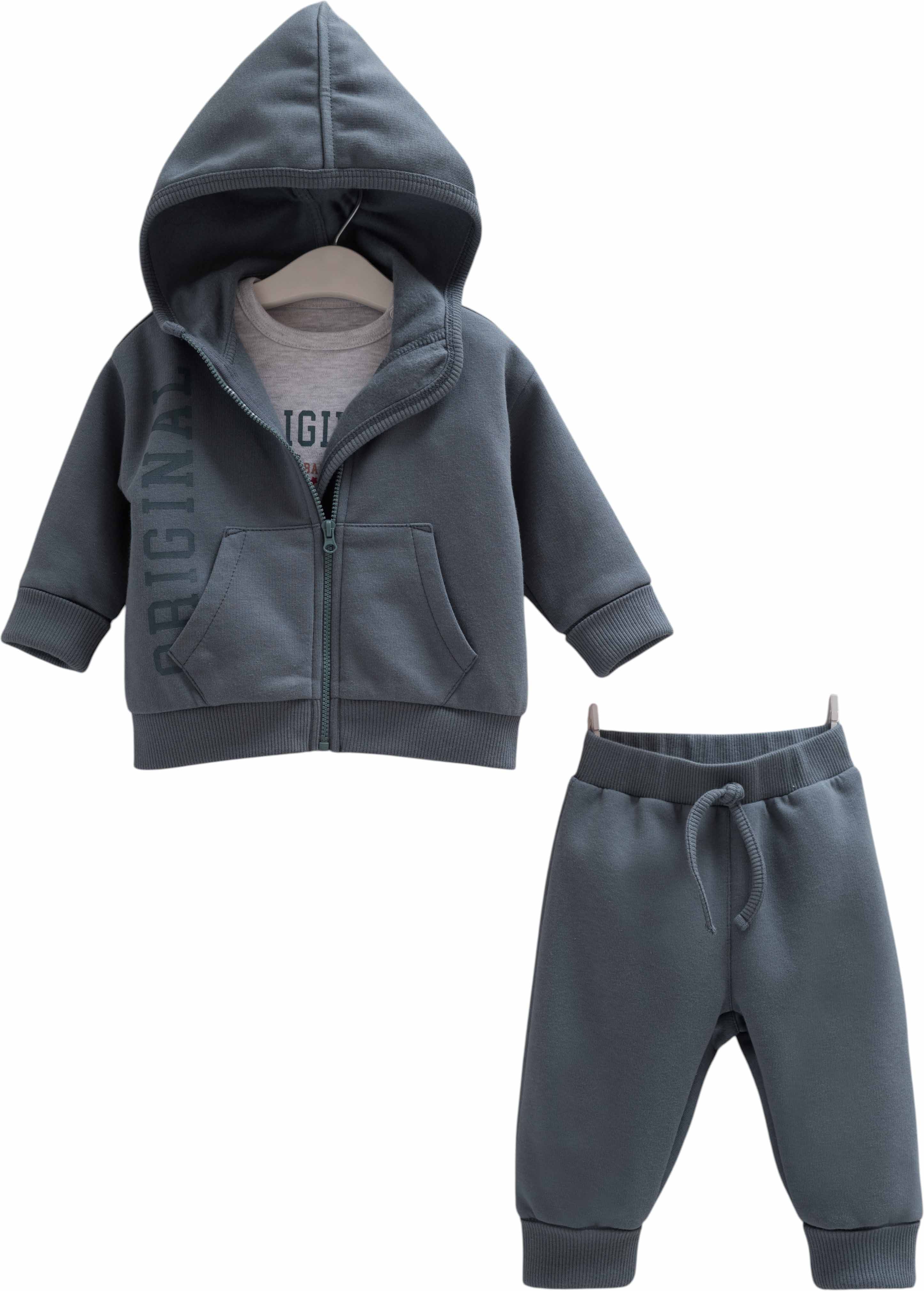 Sweatshirt + Sweatshirt + Pants Set, BASIC BOY Series