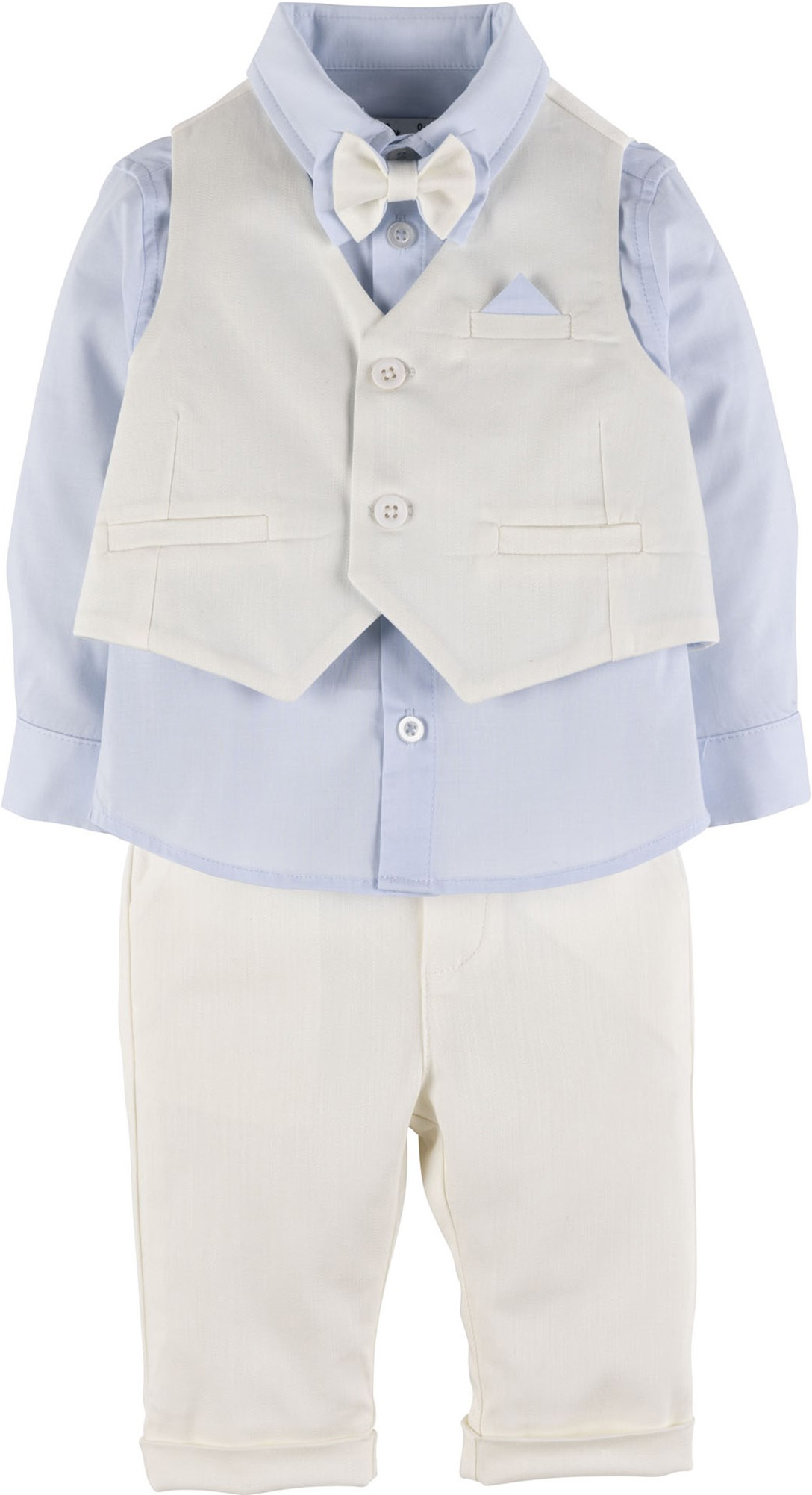 Set vest+shirt+pants