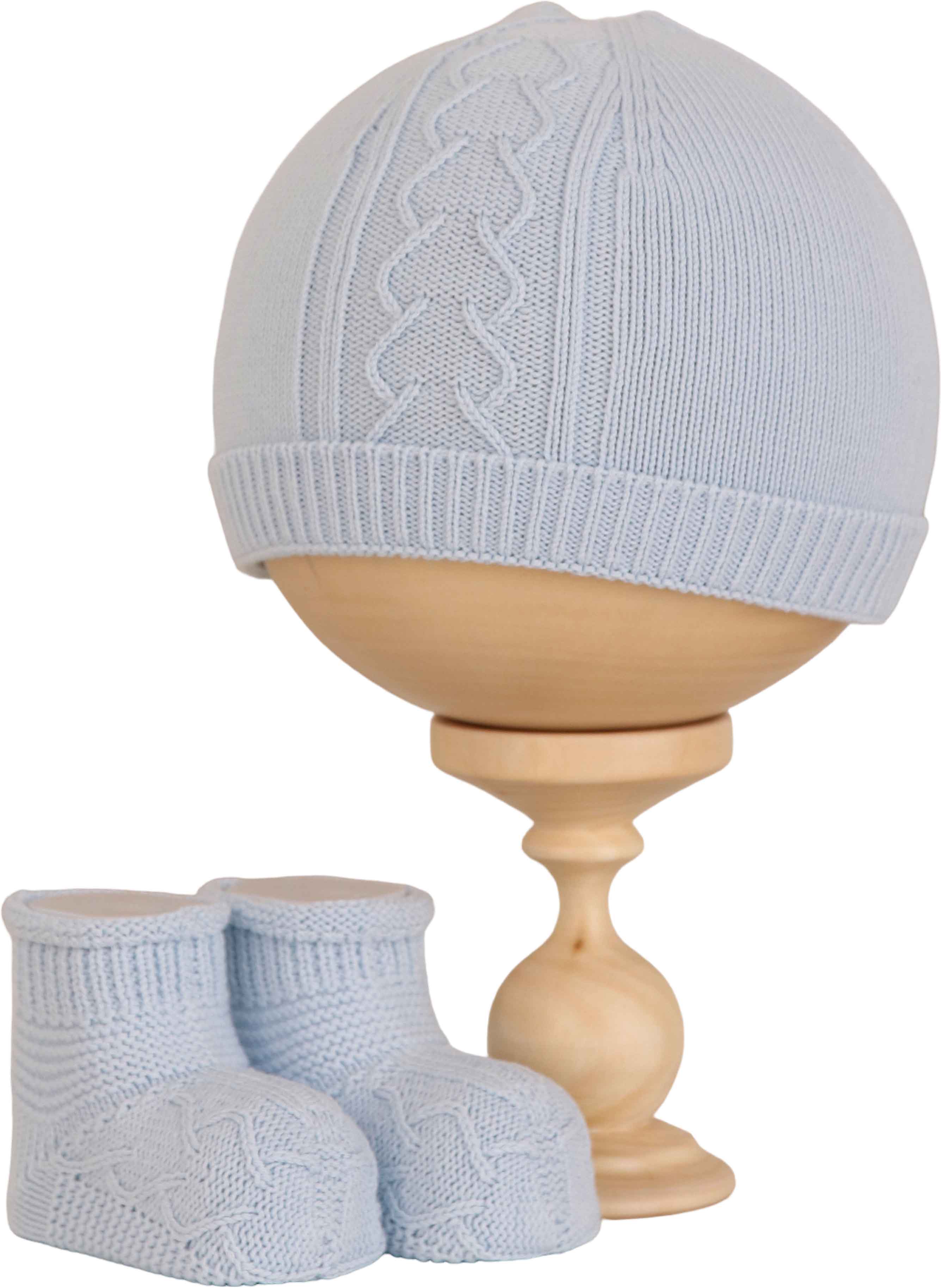 Set hat+booties