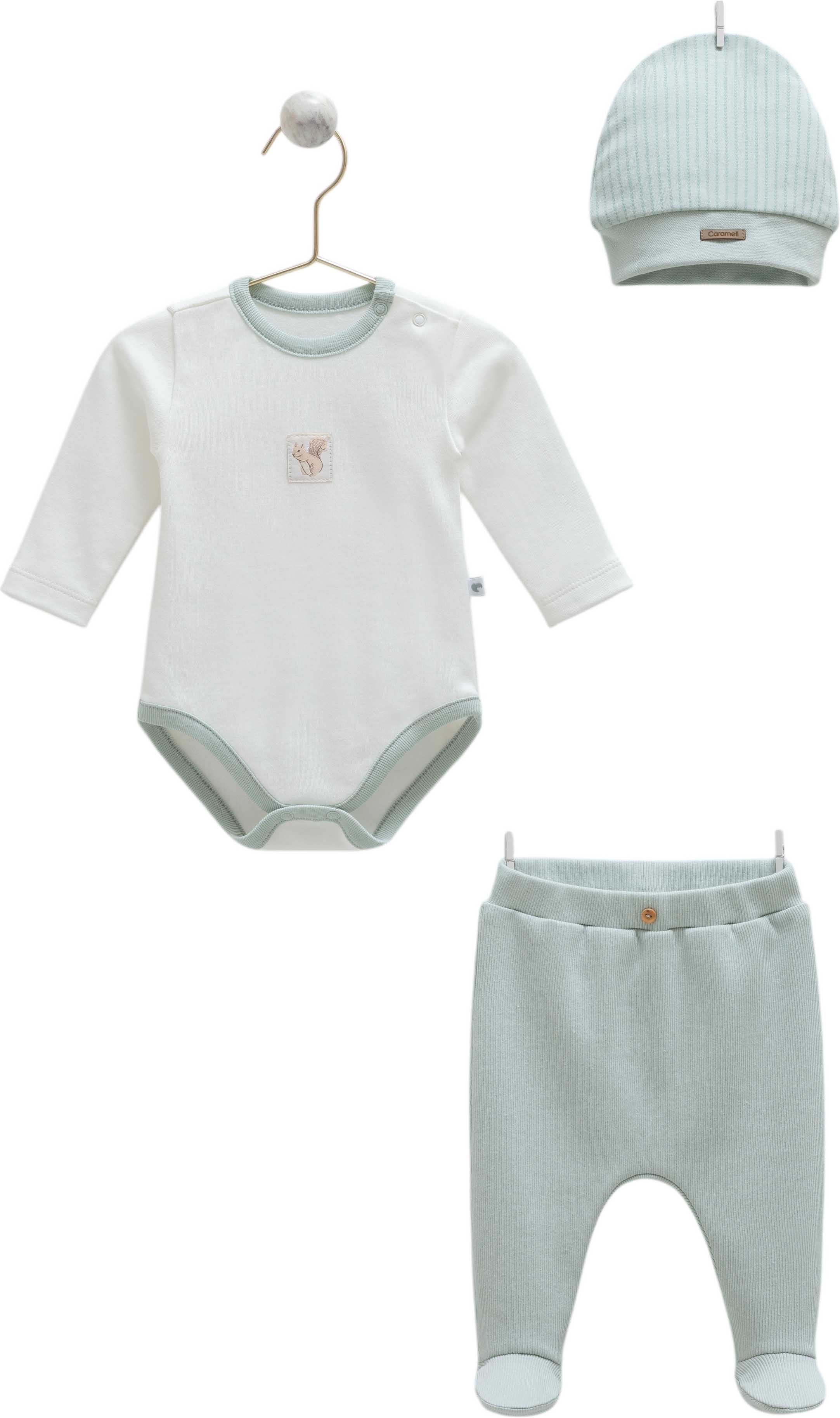 Set body+pants+hat, series HELLO FOREST