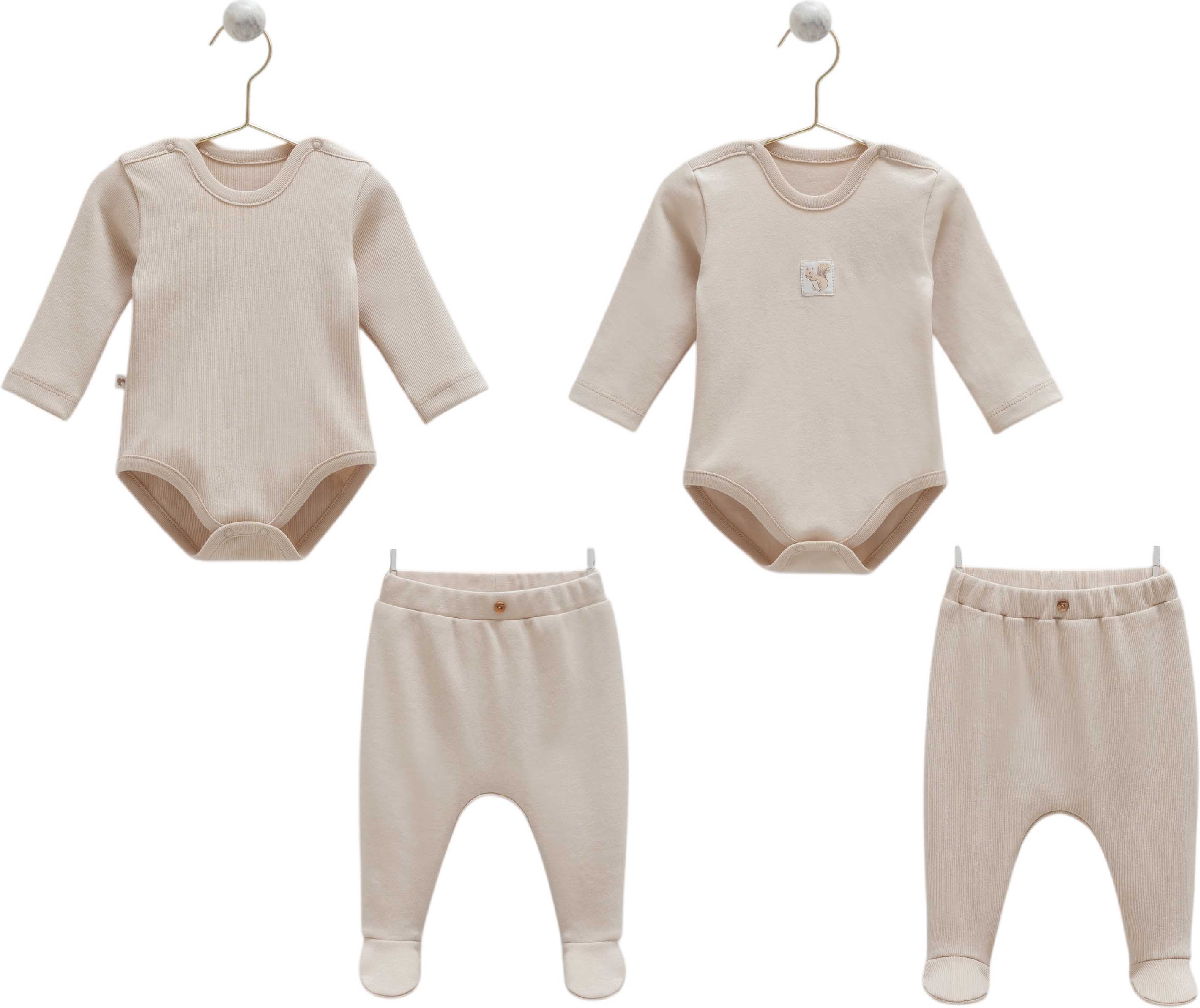 Set body+pants (pack of 2 sets), series HELLO FOREST